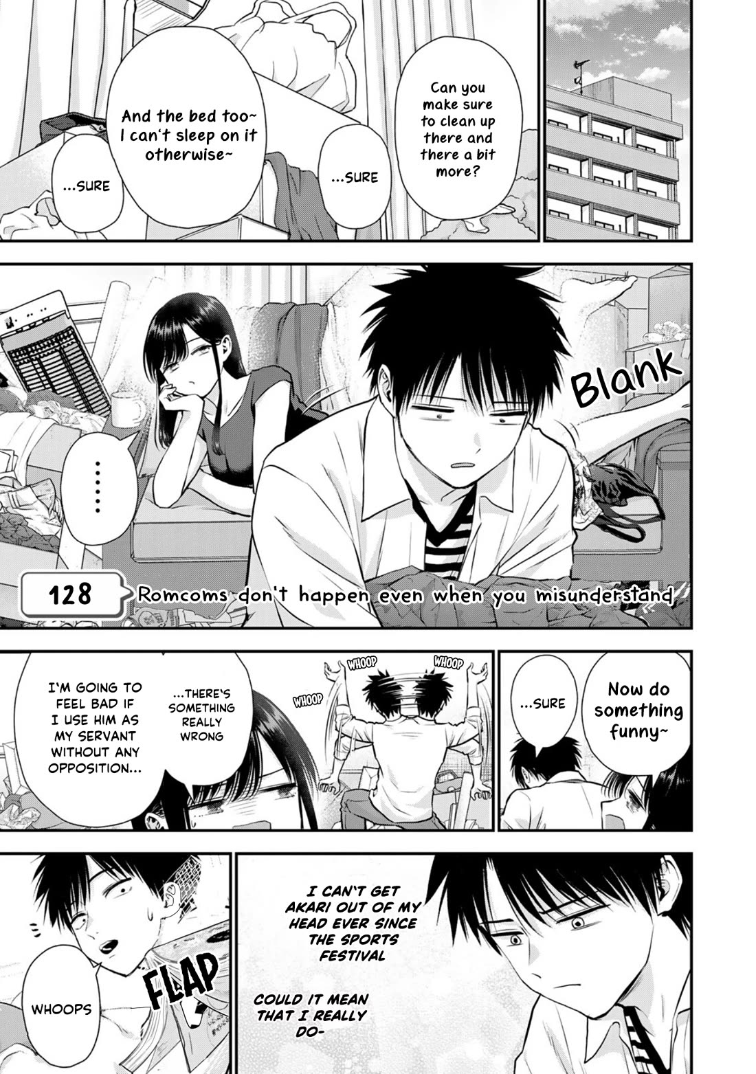 Osananajimi to wa Romcom ni Naranai chapter 128 page 1