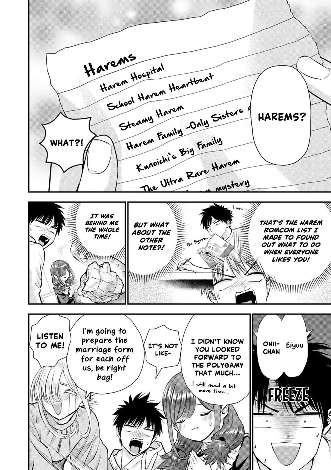 Osananajimi to wa Romcom ni Naranai chapter 129 page 14