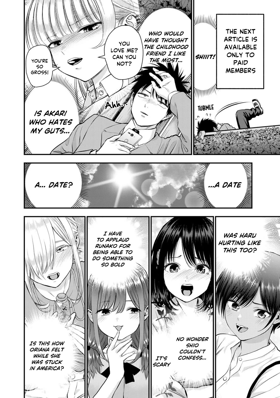 Osananajimi to wa Romcom ni Naranai chapter 130 page 4