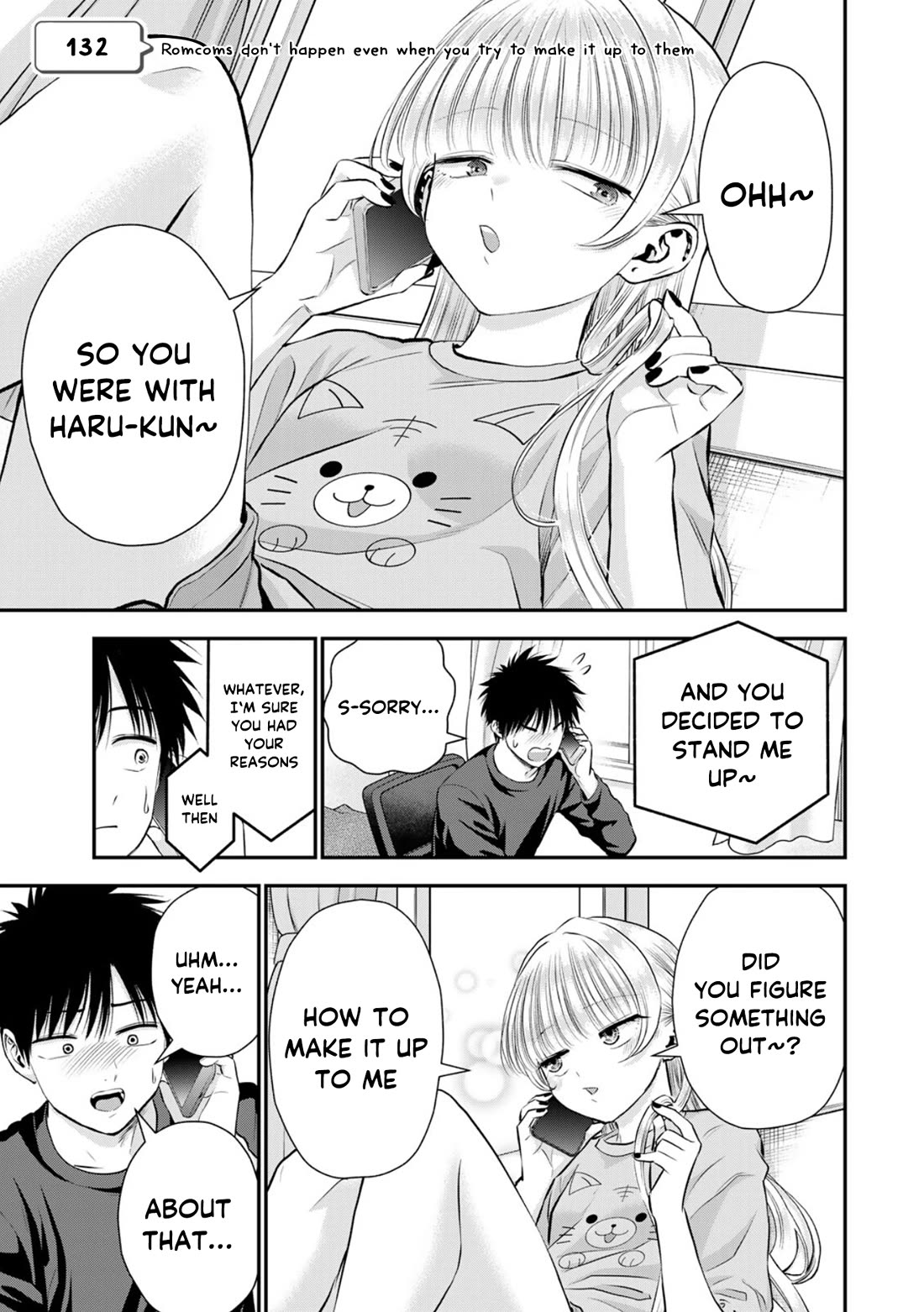 Osananajimi to wa Romcom ni Naranai chapter 132 page 1