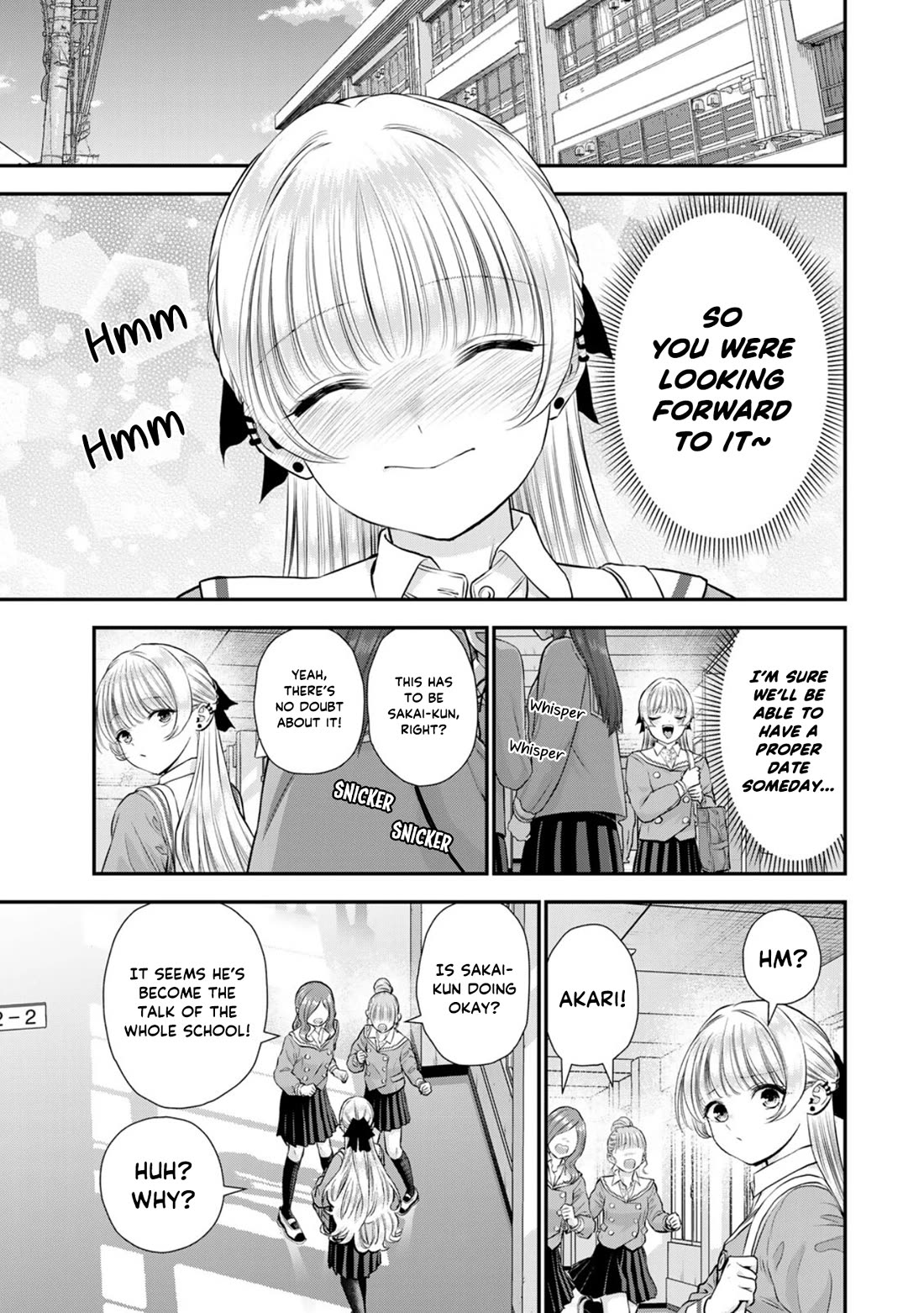 Osananajimi to wa Romcom ni Naranai chapter 132 page 15