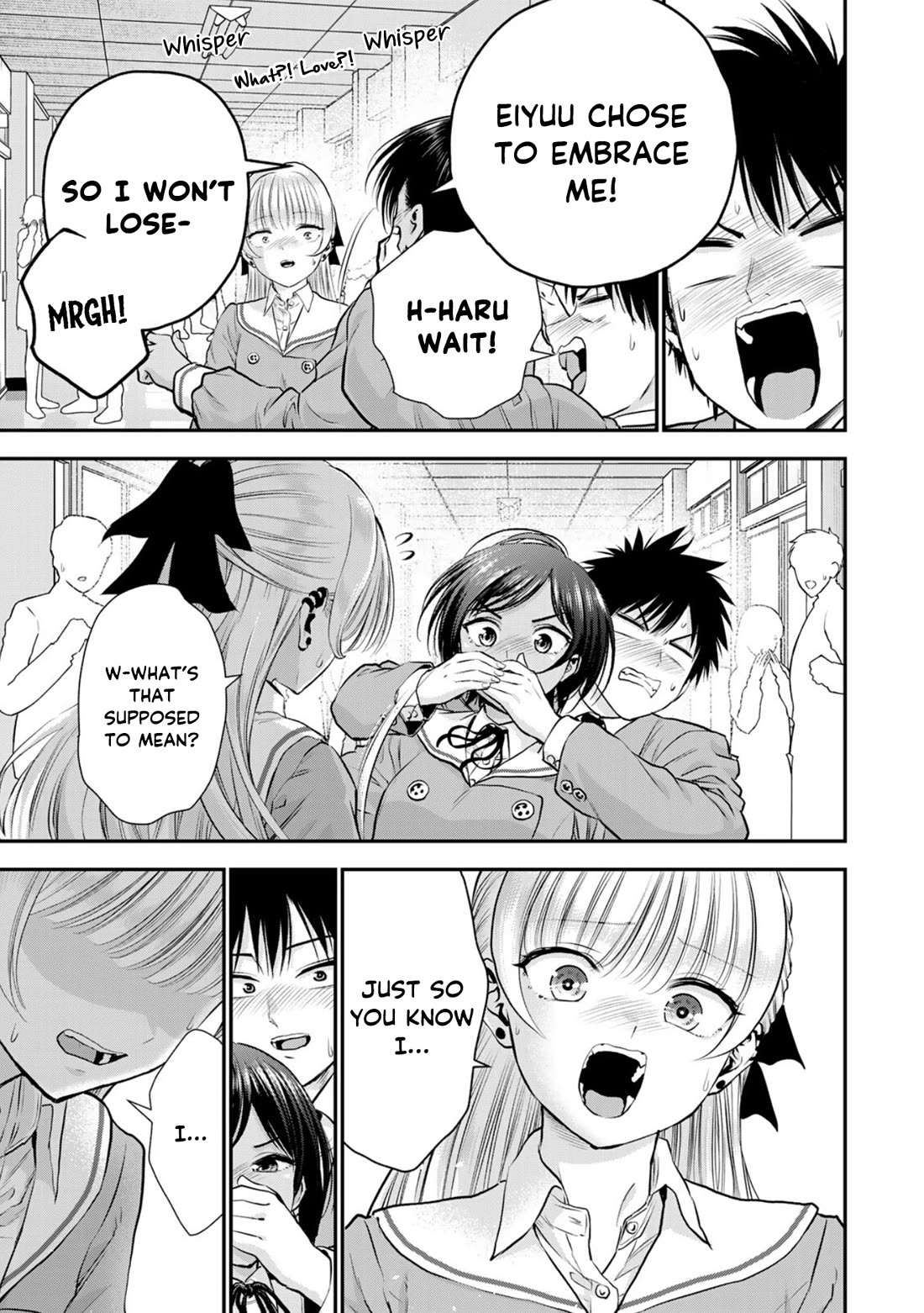 Osananajimi to wa Romcom ni Naranai chapter 133 page 13