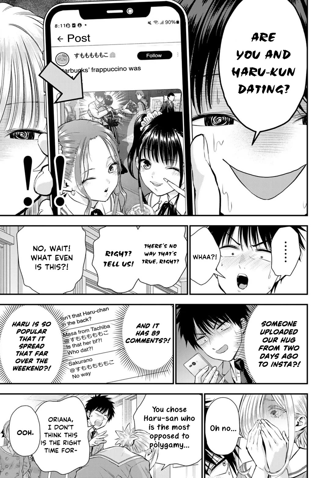 Osananajimi to wa Romcom ni Naranai chapter 133 page 3
