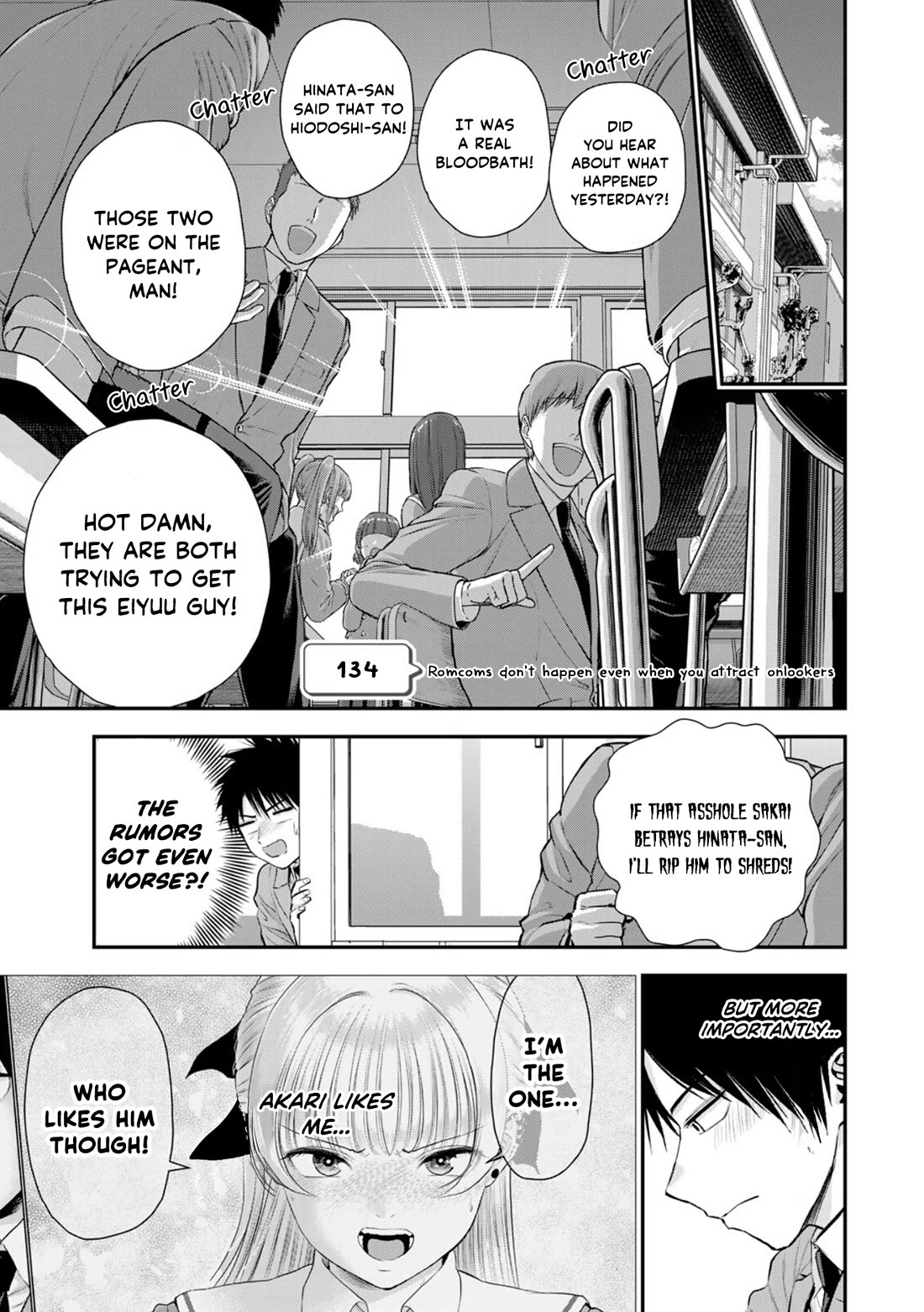 Osananajimi to wa Romcom ni Naranai chapter 134 page 1