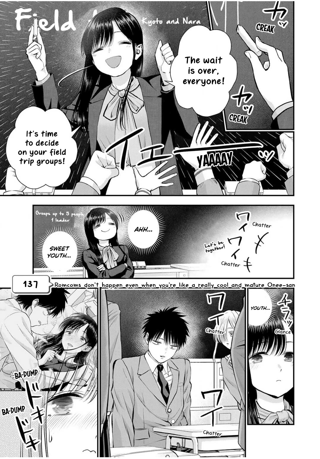 Osananajimi to wa Romcom ni Naranai chapter 137 page 1