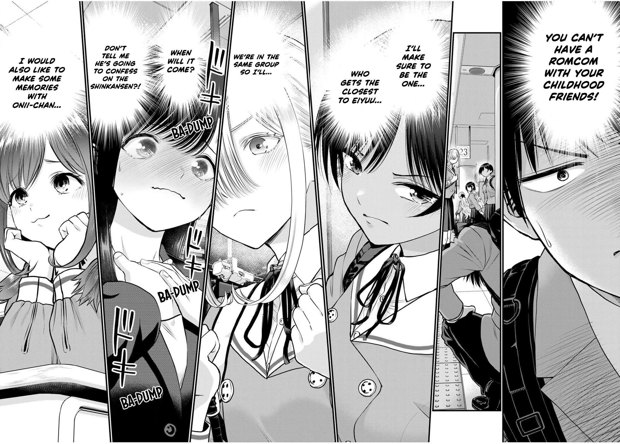 Osananajimi to wa Romcom ni Naranai chapter 138 page 14