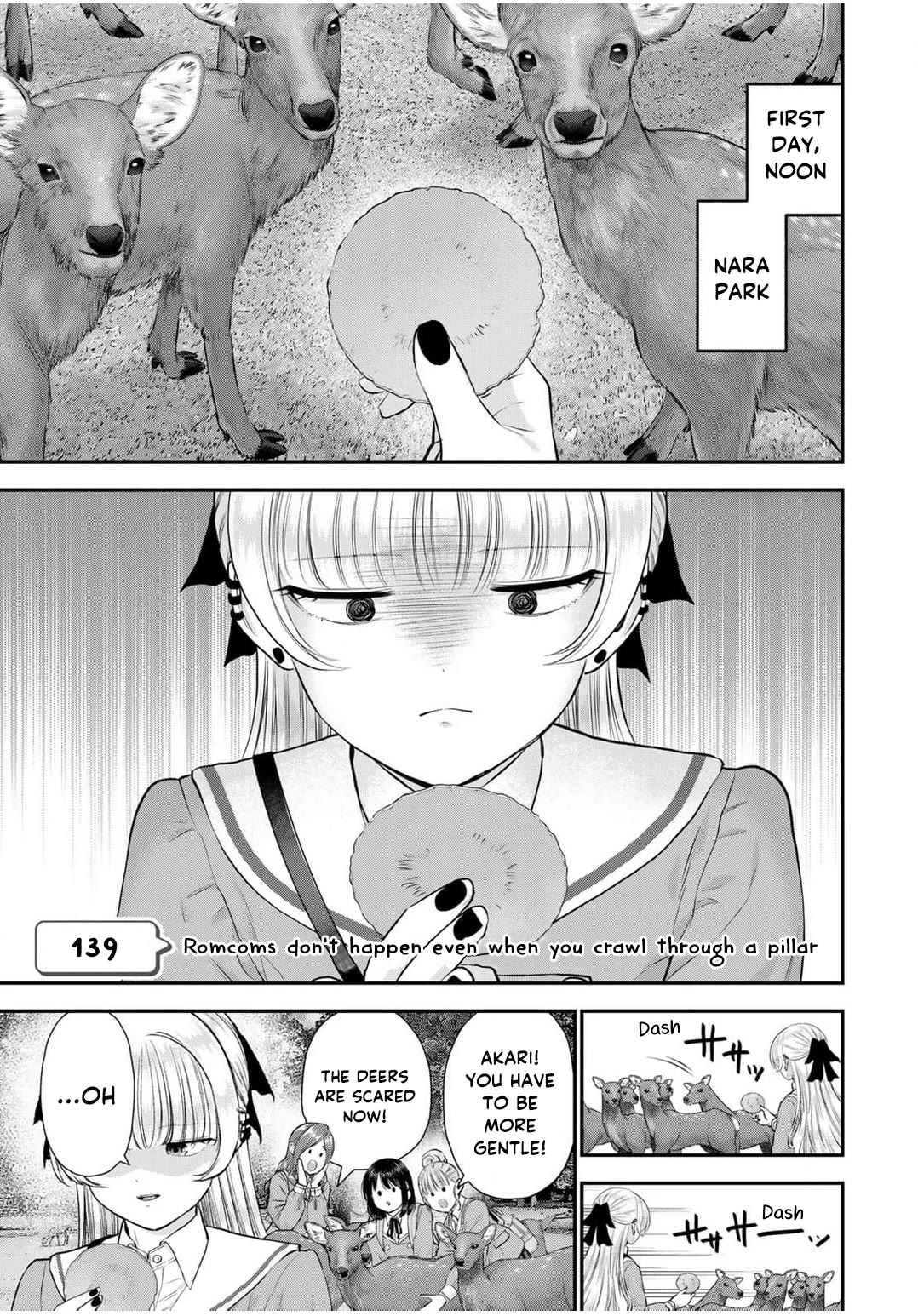 Osananajimi to wa Romcom ni Naranai chapter 139 page 1
