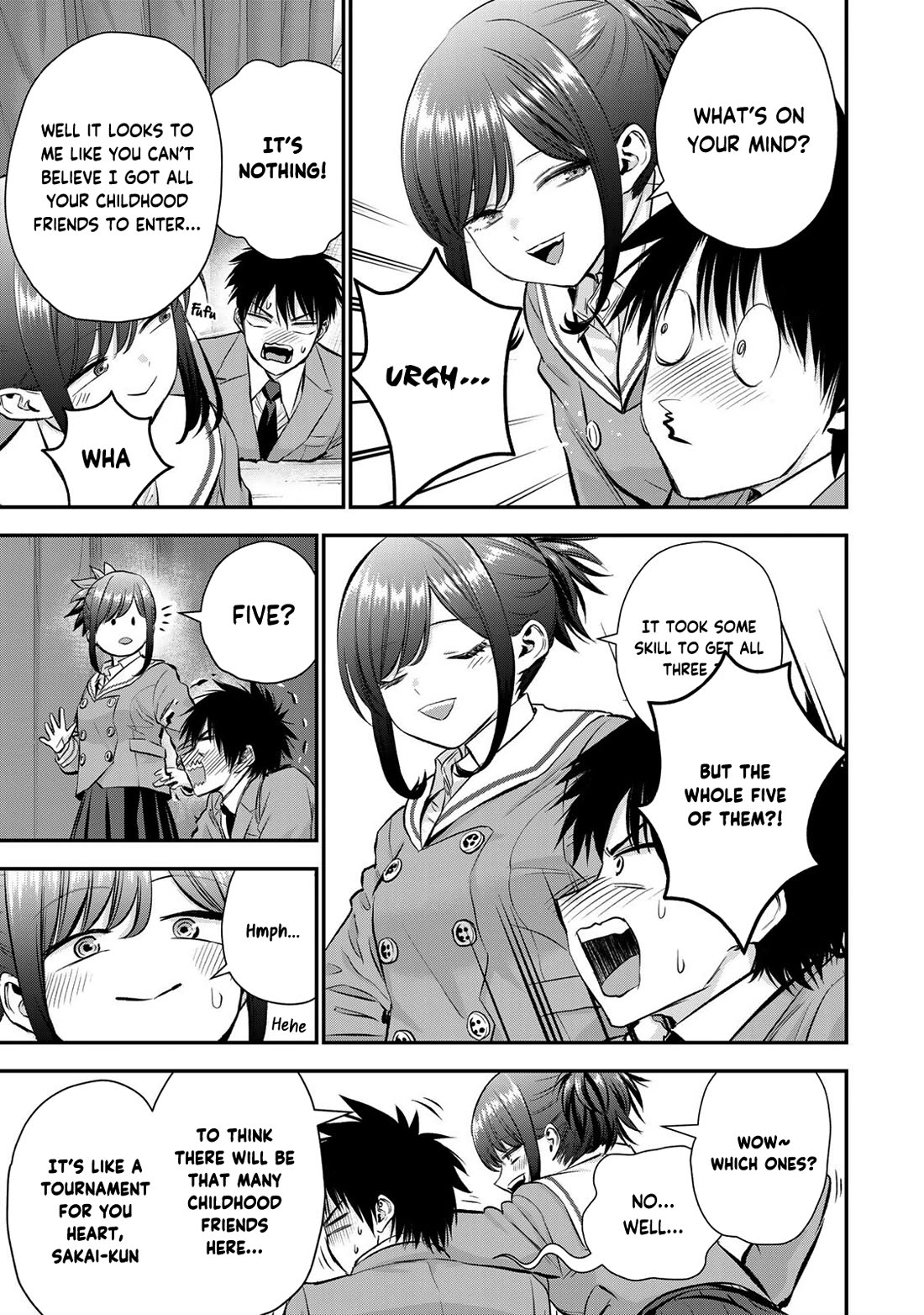 Osananajimi to wa Romcom ni Naranai chapter 80 page 11