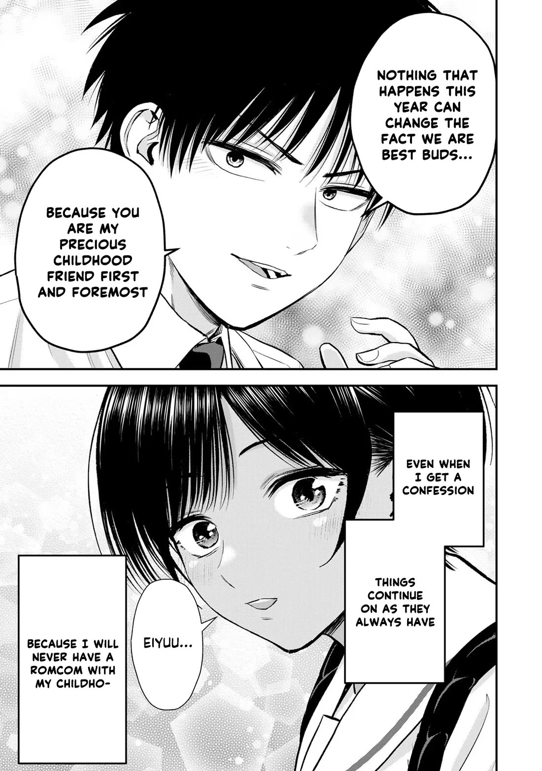 Osananajimi to wa Romcom ni Naranai chapter 92 page 12