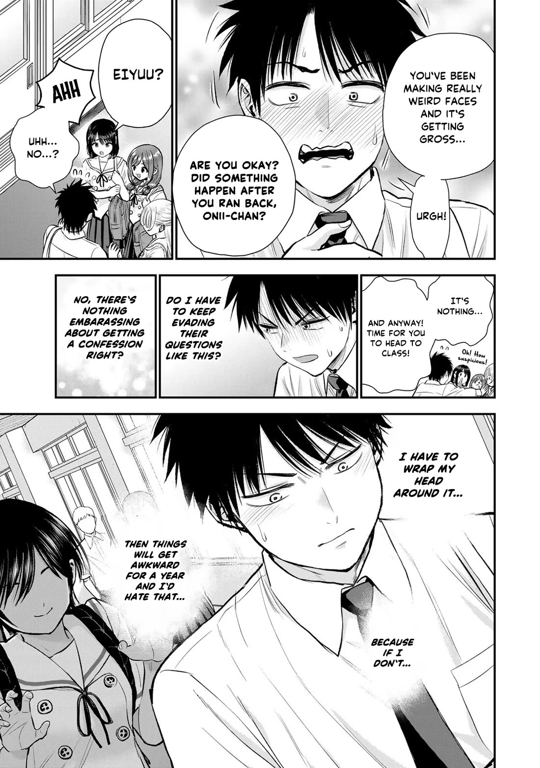 Osananajimi to wa Romcom ni Naranai chapter 92 page 9