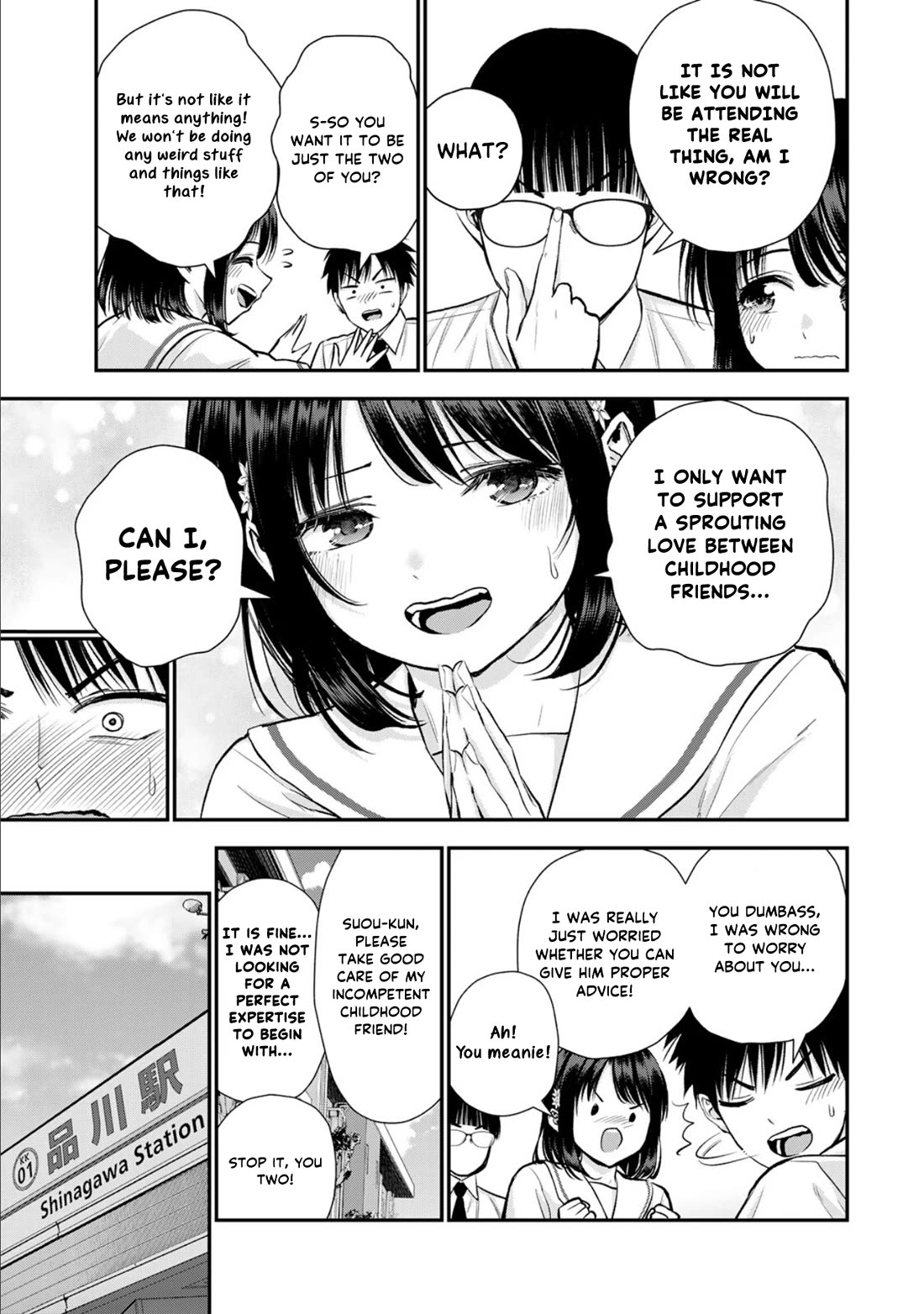 Osananajimi to wa Romcom ni Naranai chapter 95 page 3