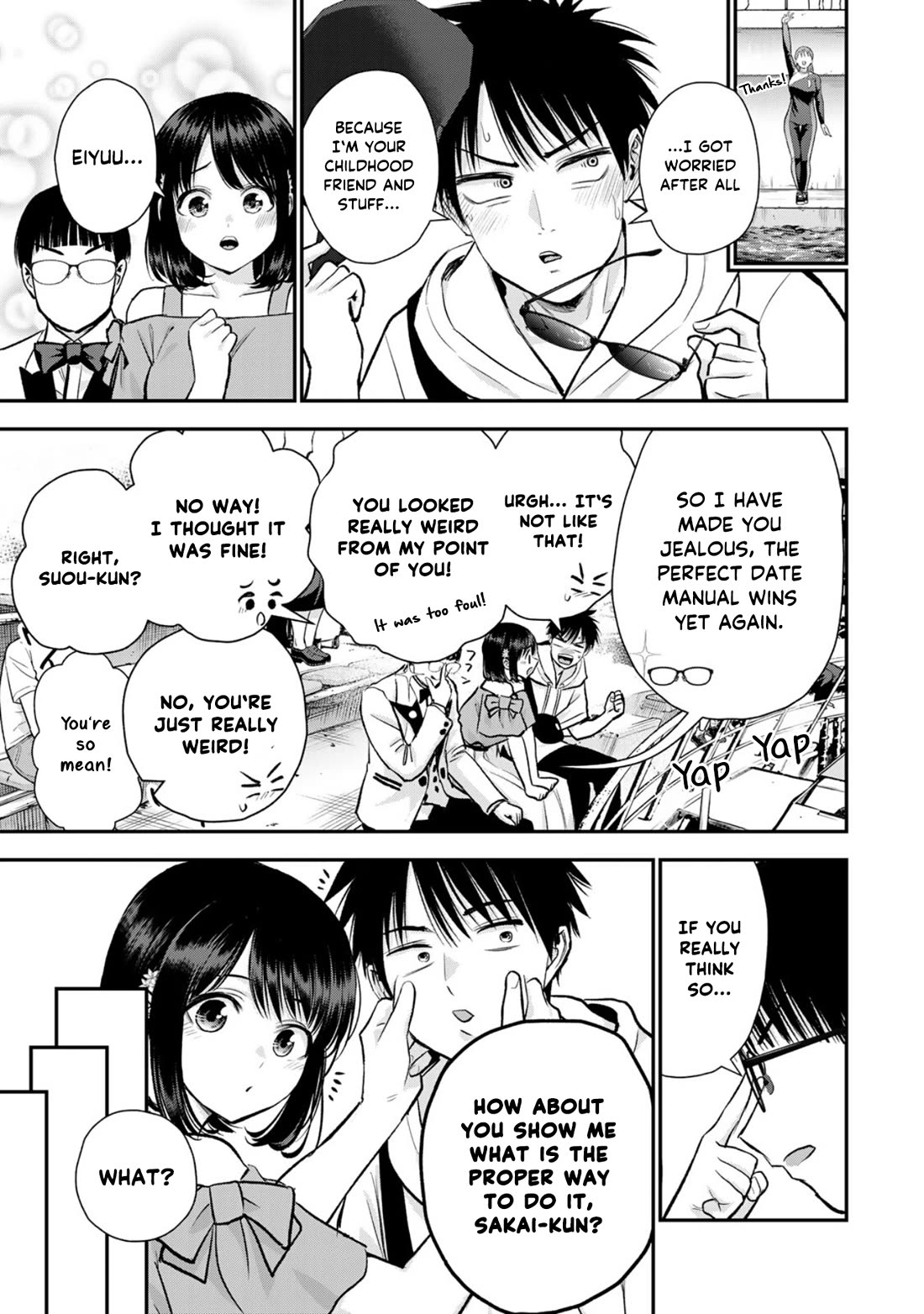 Osananajimi to wa Romcom ni Naranai chapter 95 page 9