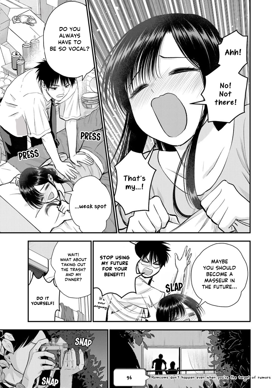 Osananajimi to wa Romcom ni Naranai chapter 96 page 1