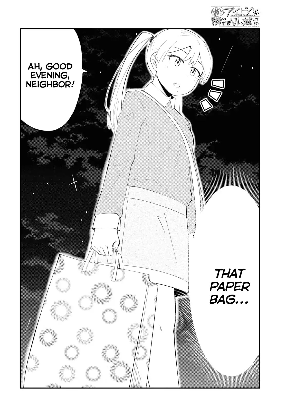 Oshi no Idol ga Tonari no Heya ni Hikkoshite Kita chapter 2 page 10