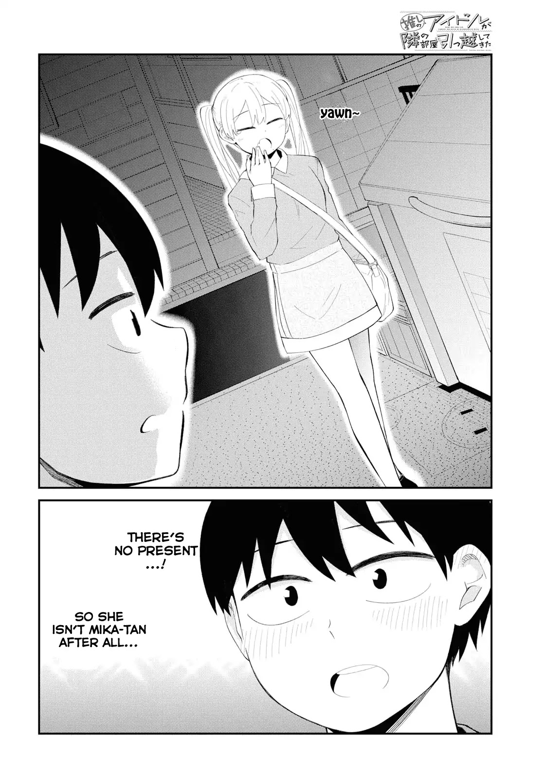 Oshi no Idol ga Tonari no Heya ni Hikkoshite Kita chapter 2 page 8