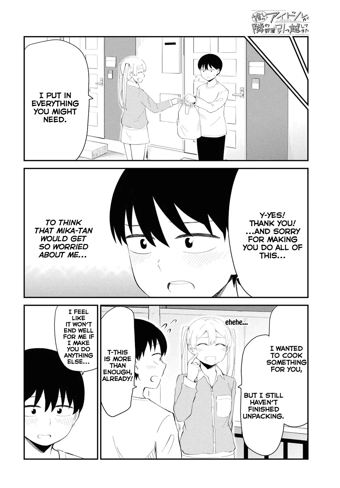 Oshi no Idol ga Tonari no Heya ni Hikkoshite Kita chapter 3 page 10