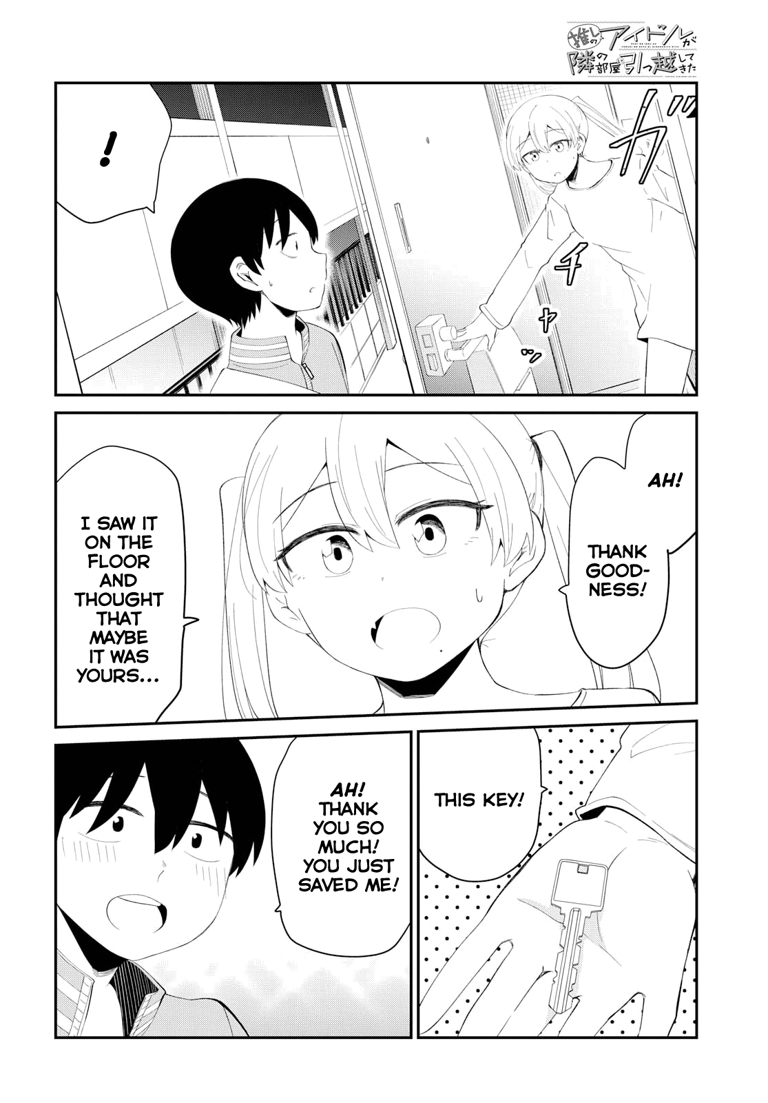 Oshi no Idol ga Tonari no Heya ni Hikkoshite Kita chapter 4 page 8