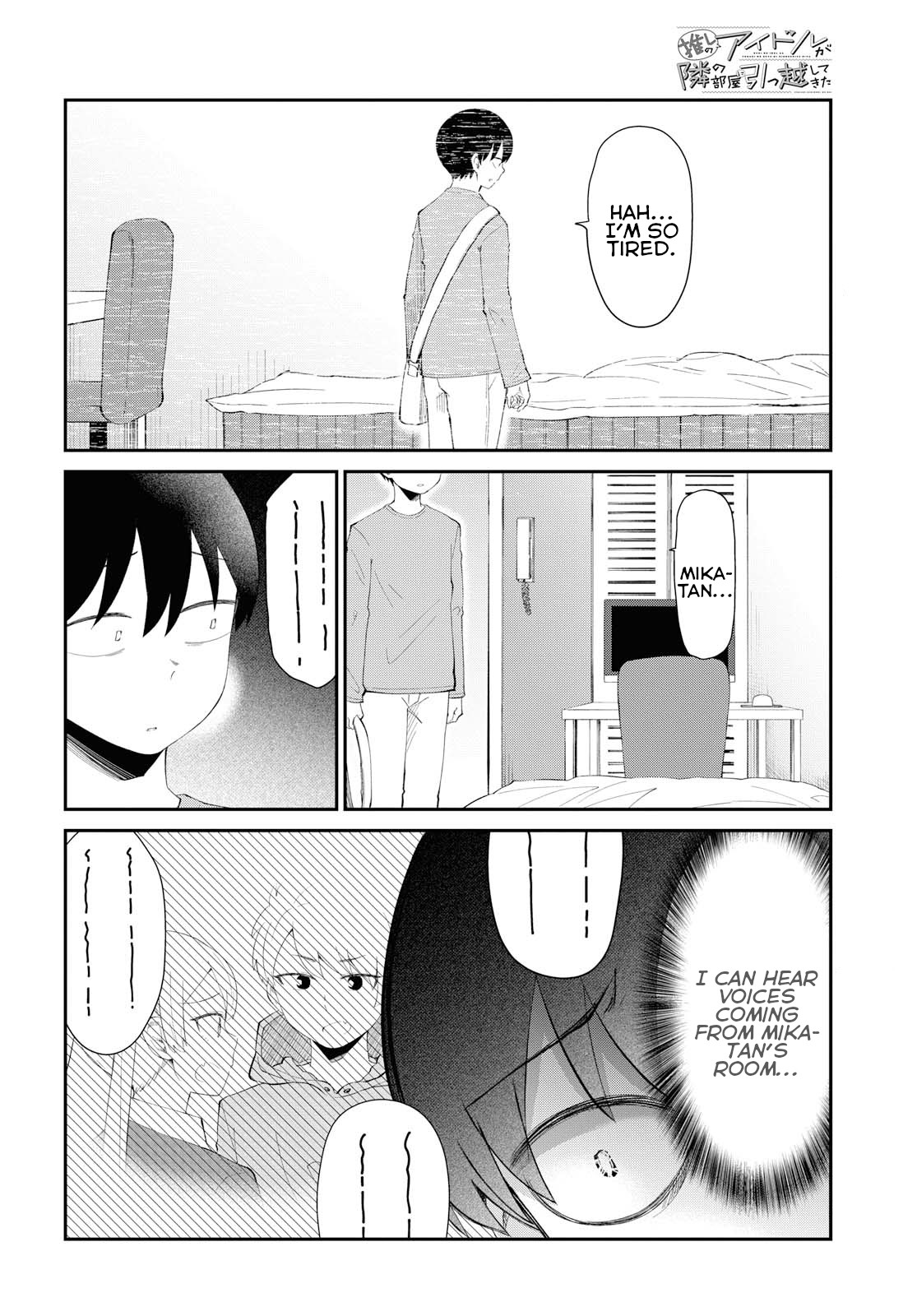 Oshi no Idol ga Tonari no Heya ni Hikkoshite Kita chapter 6 page 10