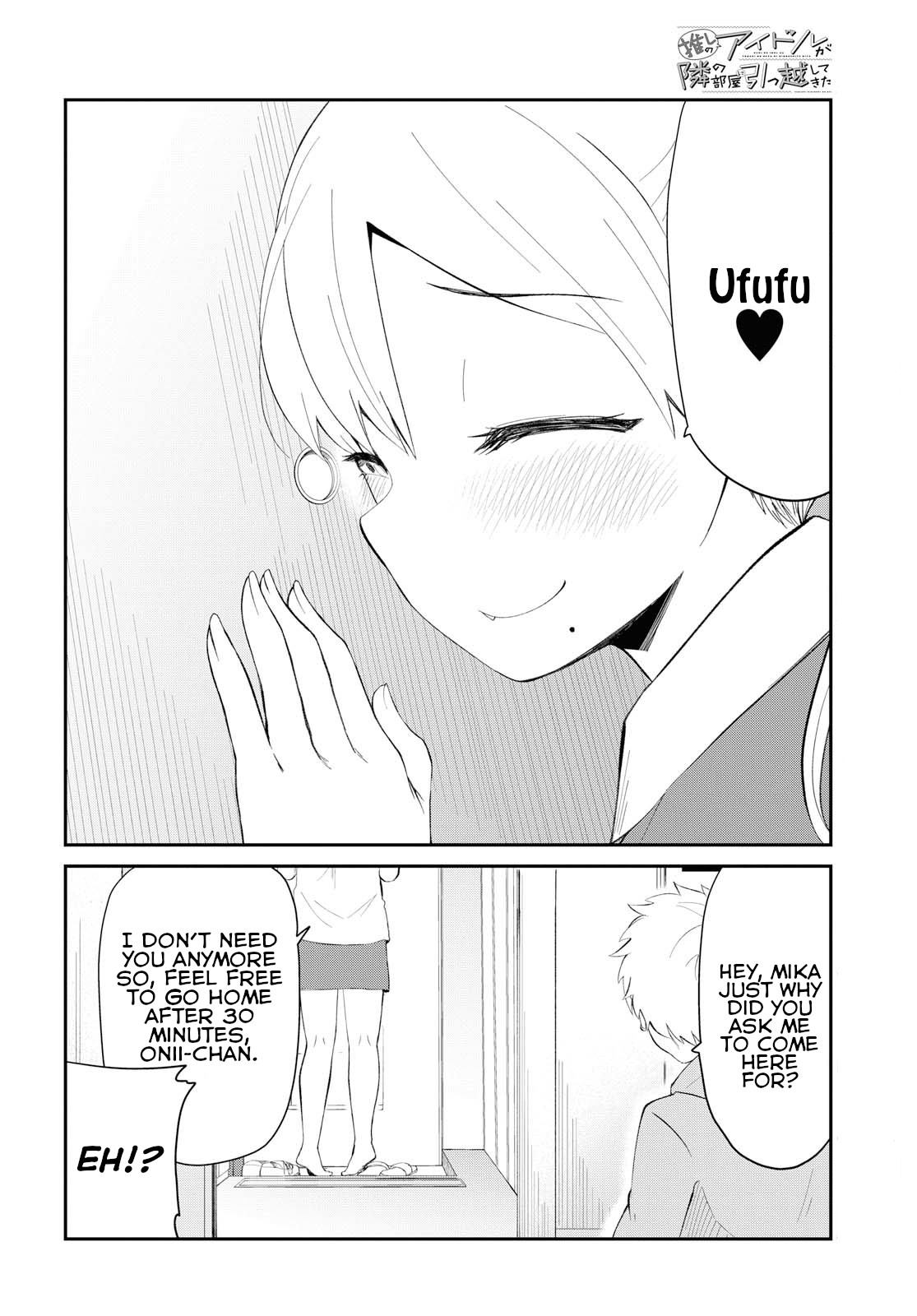 Oshi no Idol ga Tonari no Heya ni Hikkoshite Kita chapter 6 page 8