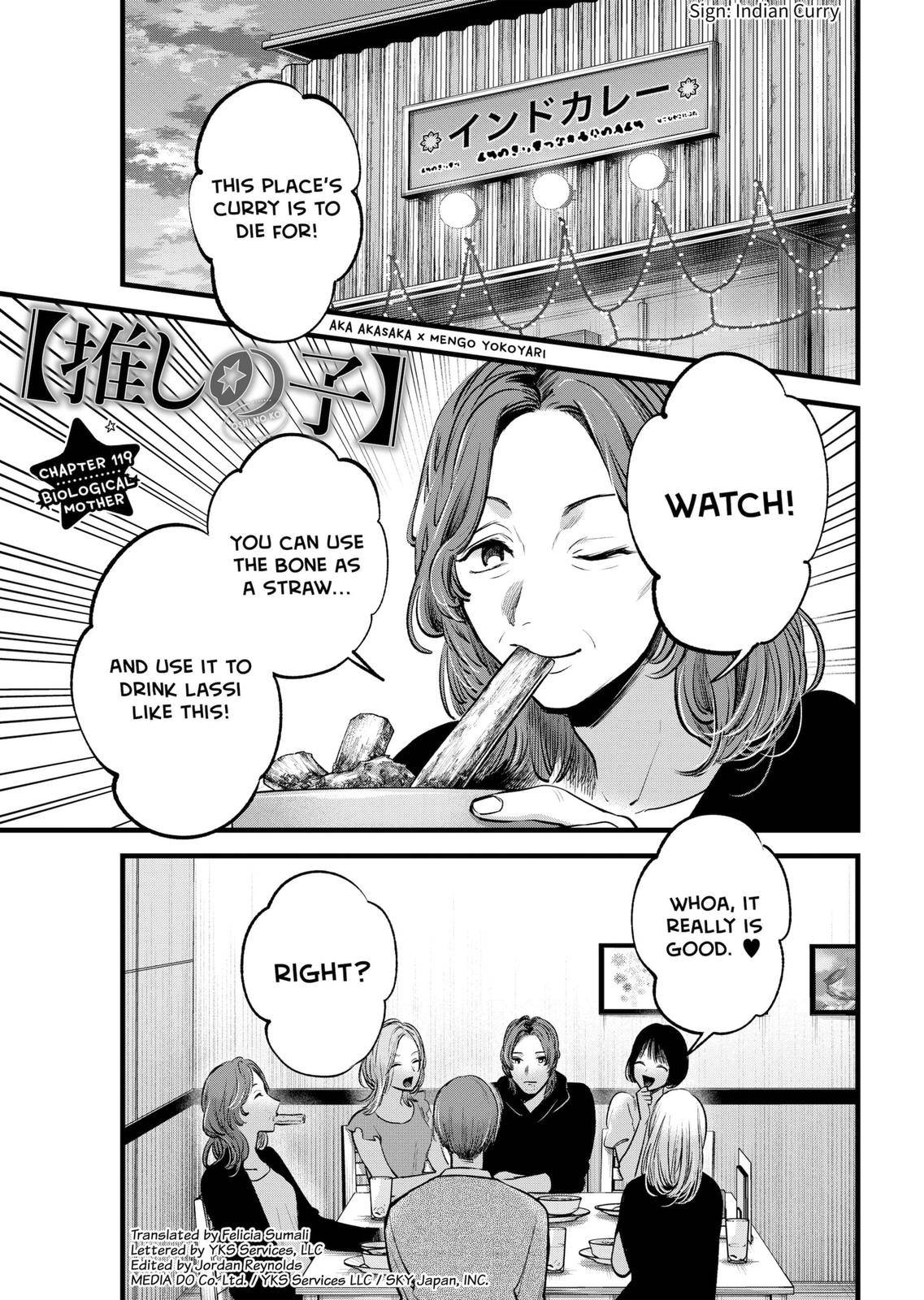 Oshi no Ko chapter 119 page 1