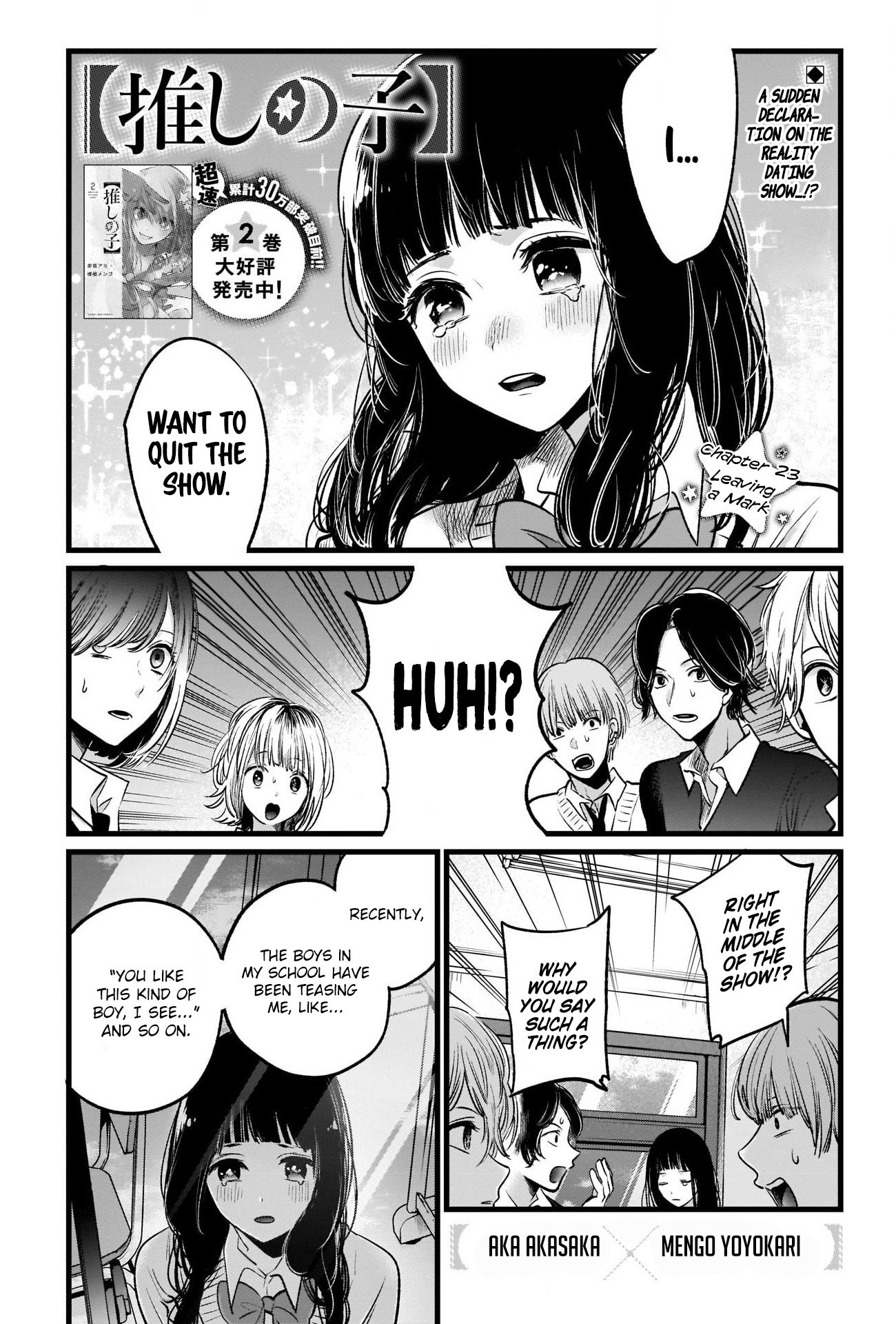 Oshi no Ko chapter 23 page 2