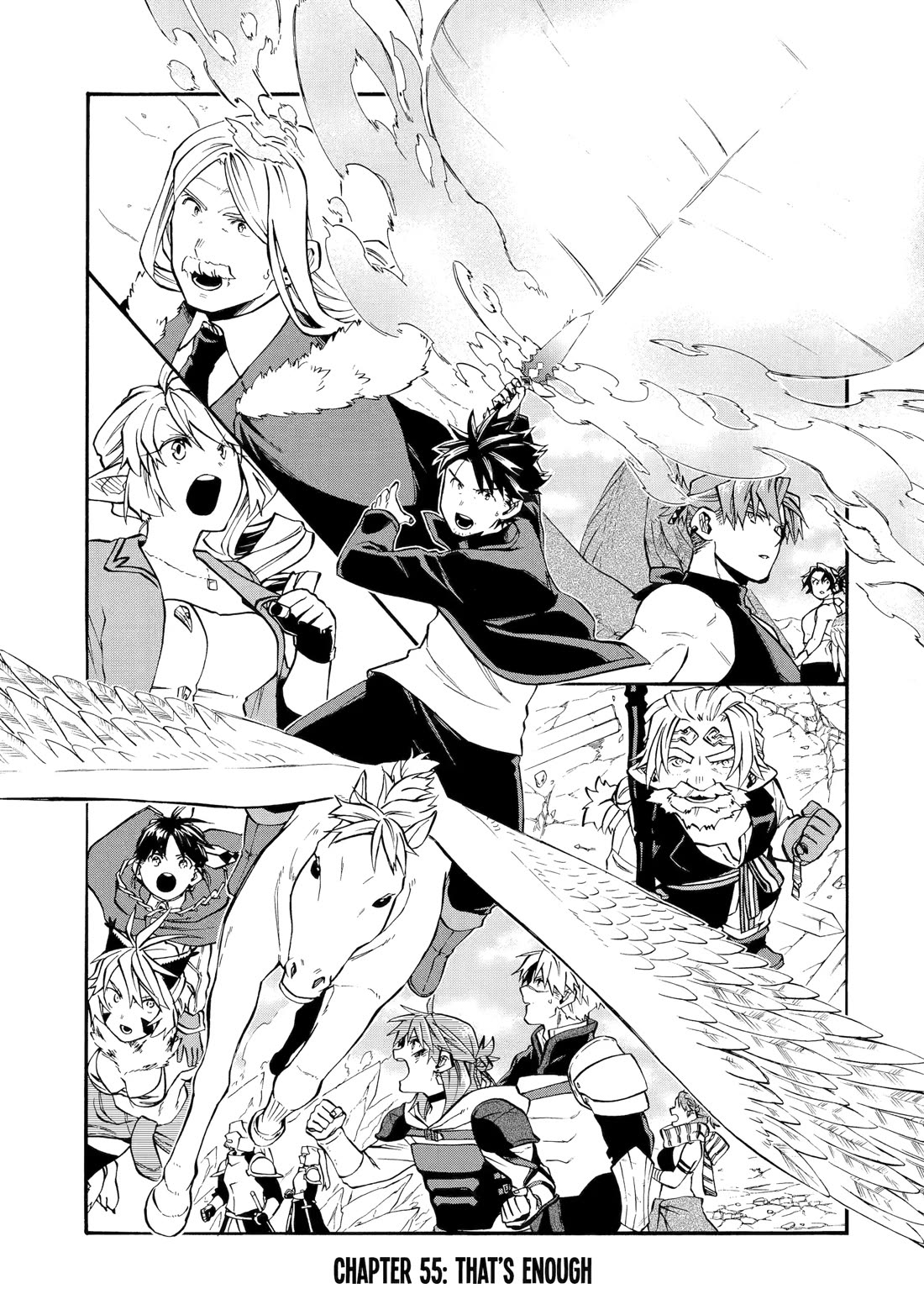 Ossan Boukensha Kane no Zenkou chapter 55 page 1