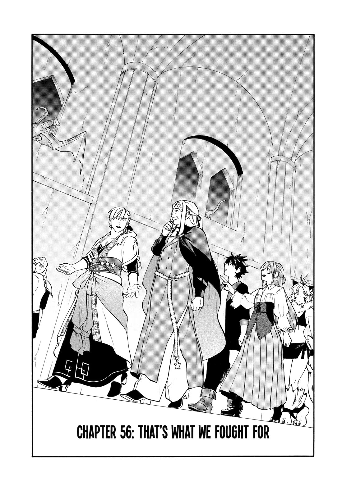 Ossan Boukensha Kane no Zenkou chapter 56 page 1