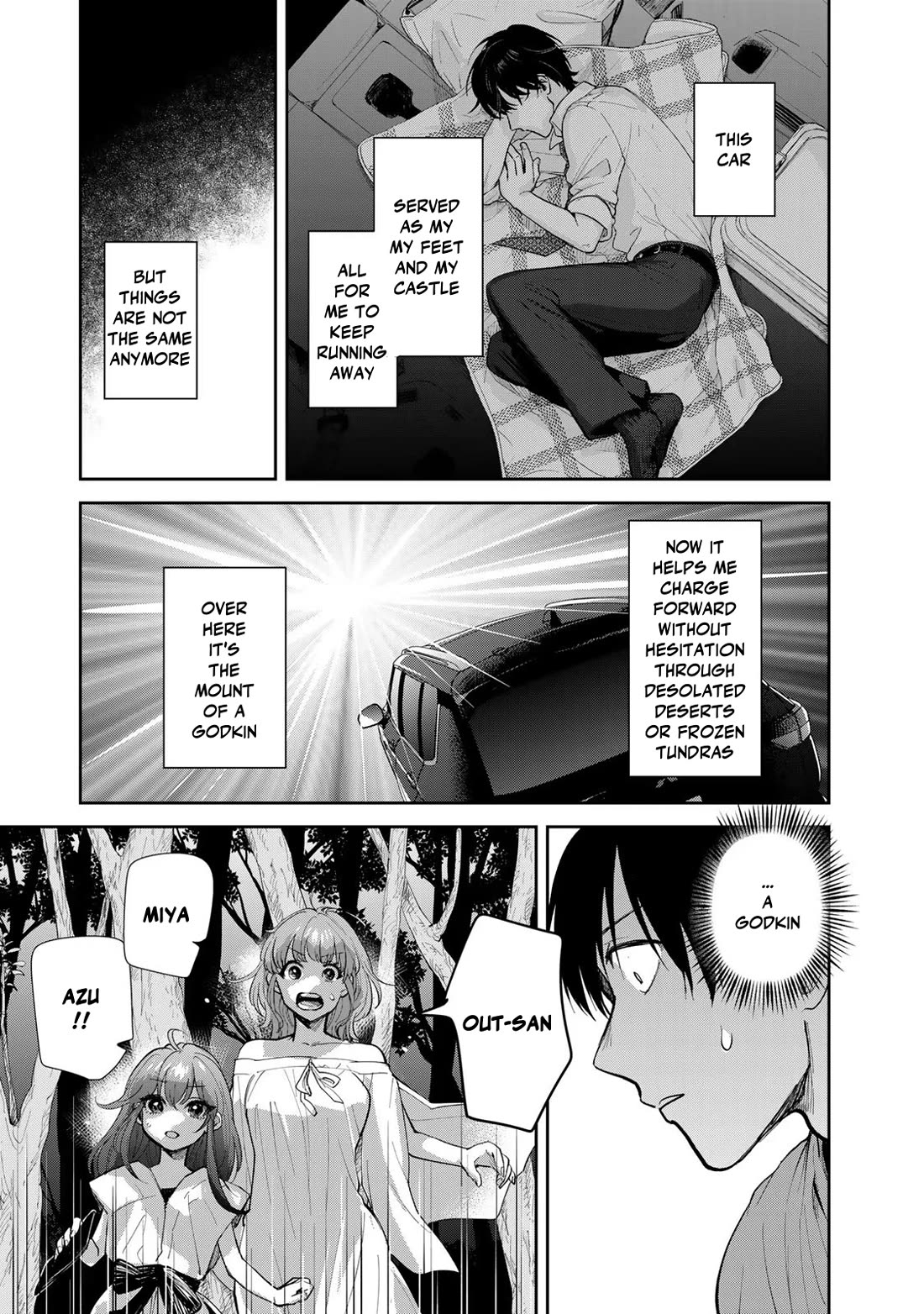 Otherworldly Overnight in the Car: Outrunner PHEV chapter 22 page 13