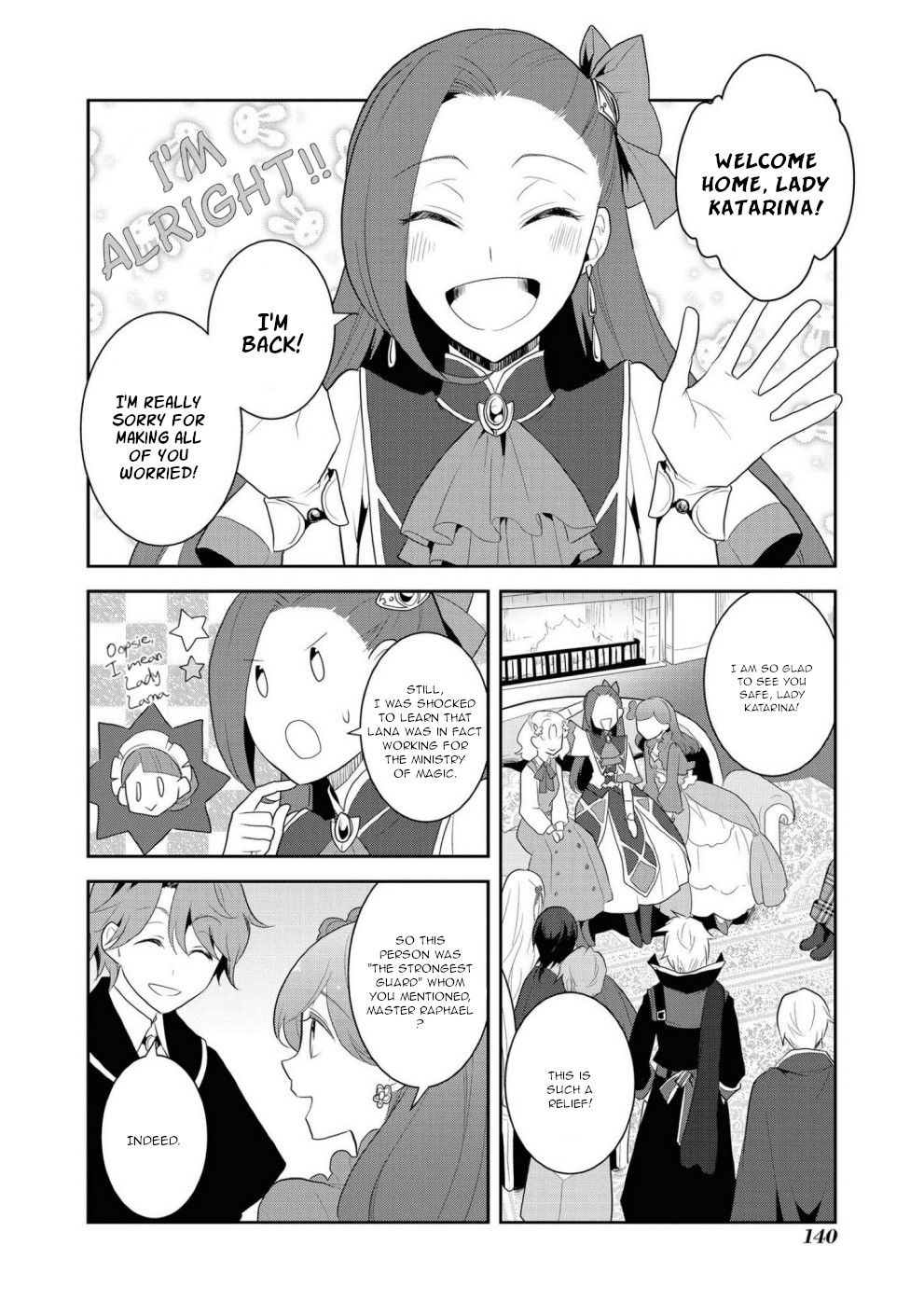 Otome Game no Hametsu Flag shika nai Akuyaku Reijou ni Tensei shite shimatta... chapter 34 page 2