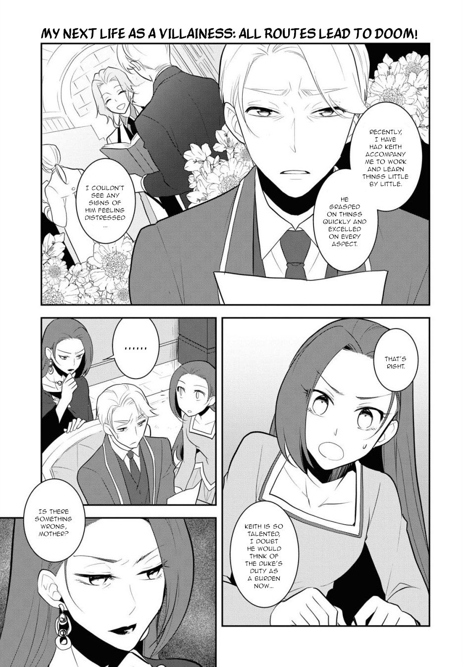 Otome Game no Hametsu Flag shika nai Akuyaku Reijou ni Tensei shite shimatta... chapter 36 page 3