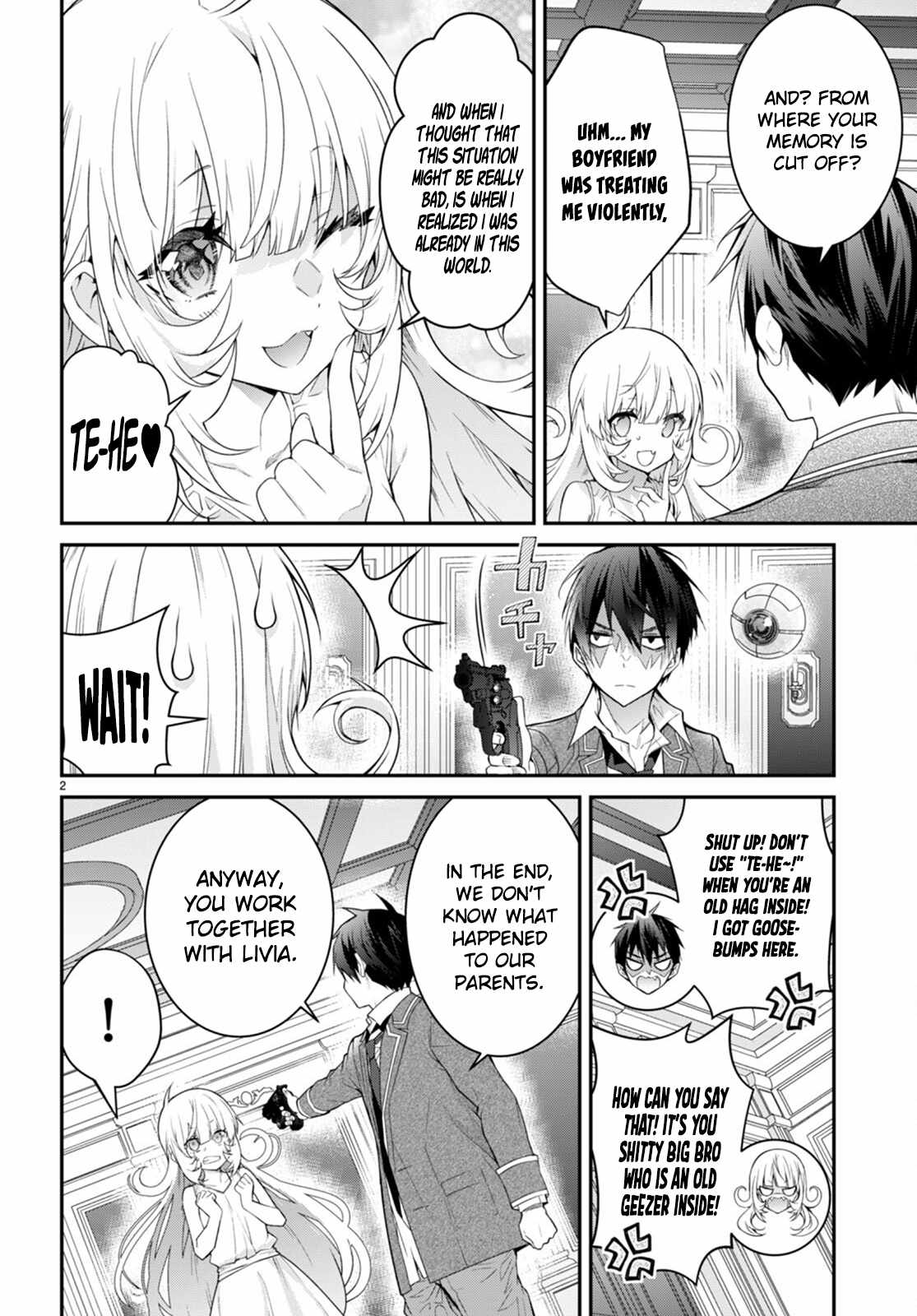 Otome Game Sekai wa Mob ni Kibishii Sekai Desu chapter 52 page 2