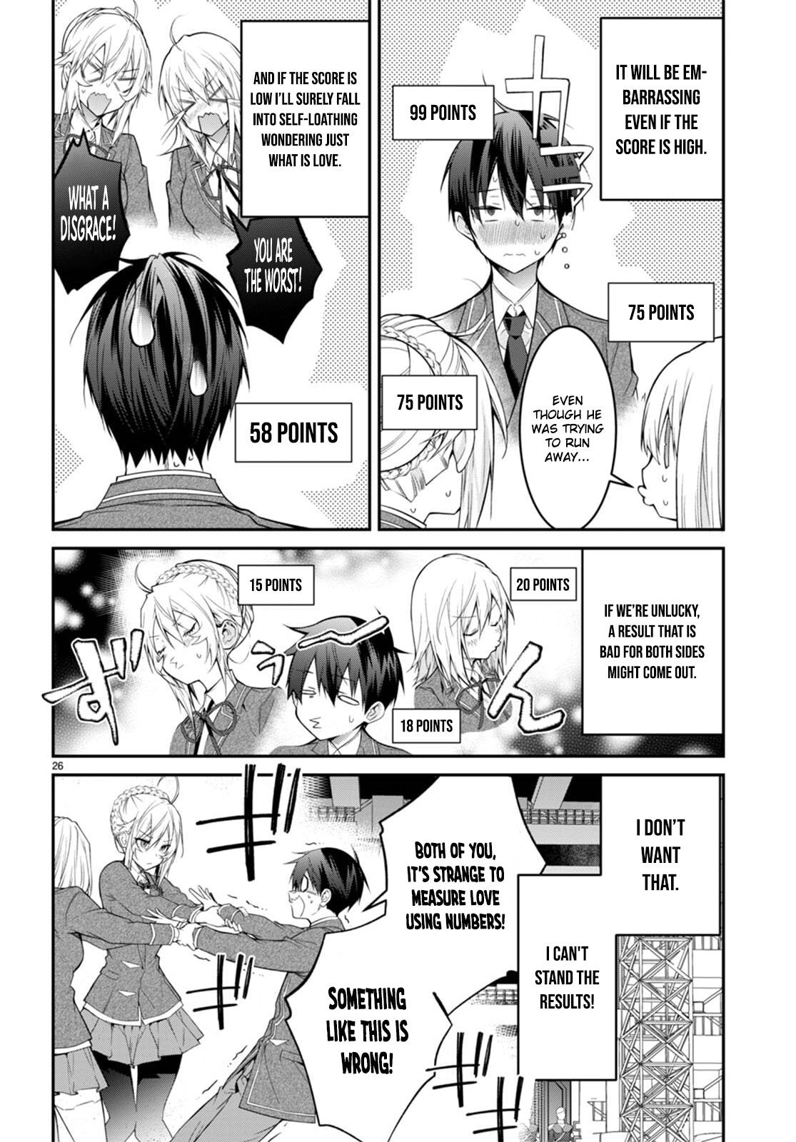 Otome Game Sekai wa Mob ni Kibishii Sekai Desu chapter 54 page 26