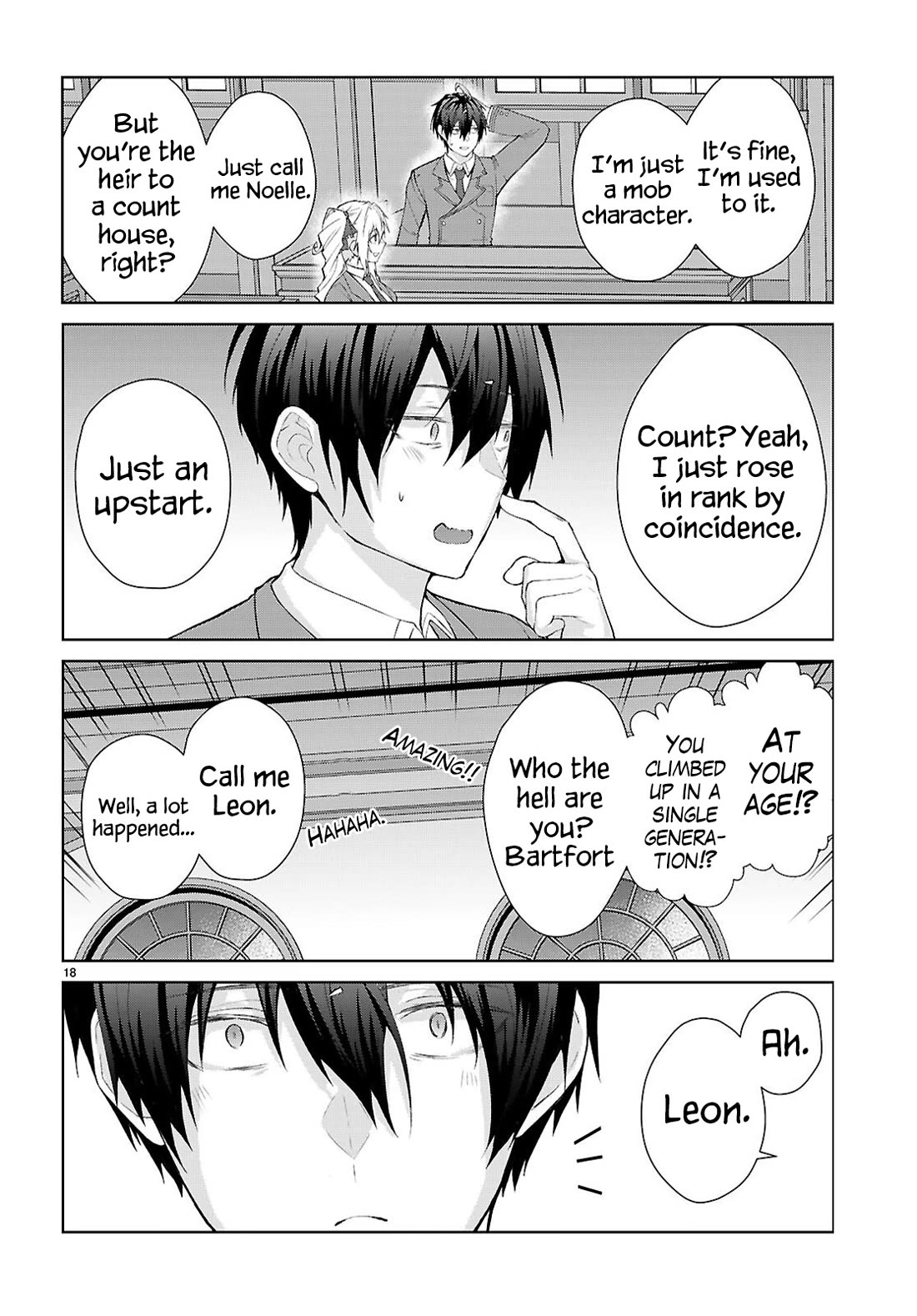 Otome Game Sekai wa Mob ni Kibishii Sekai Desu chapter 70 page 19