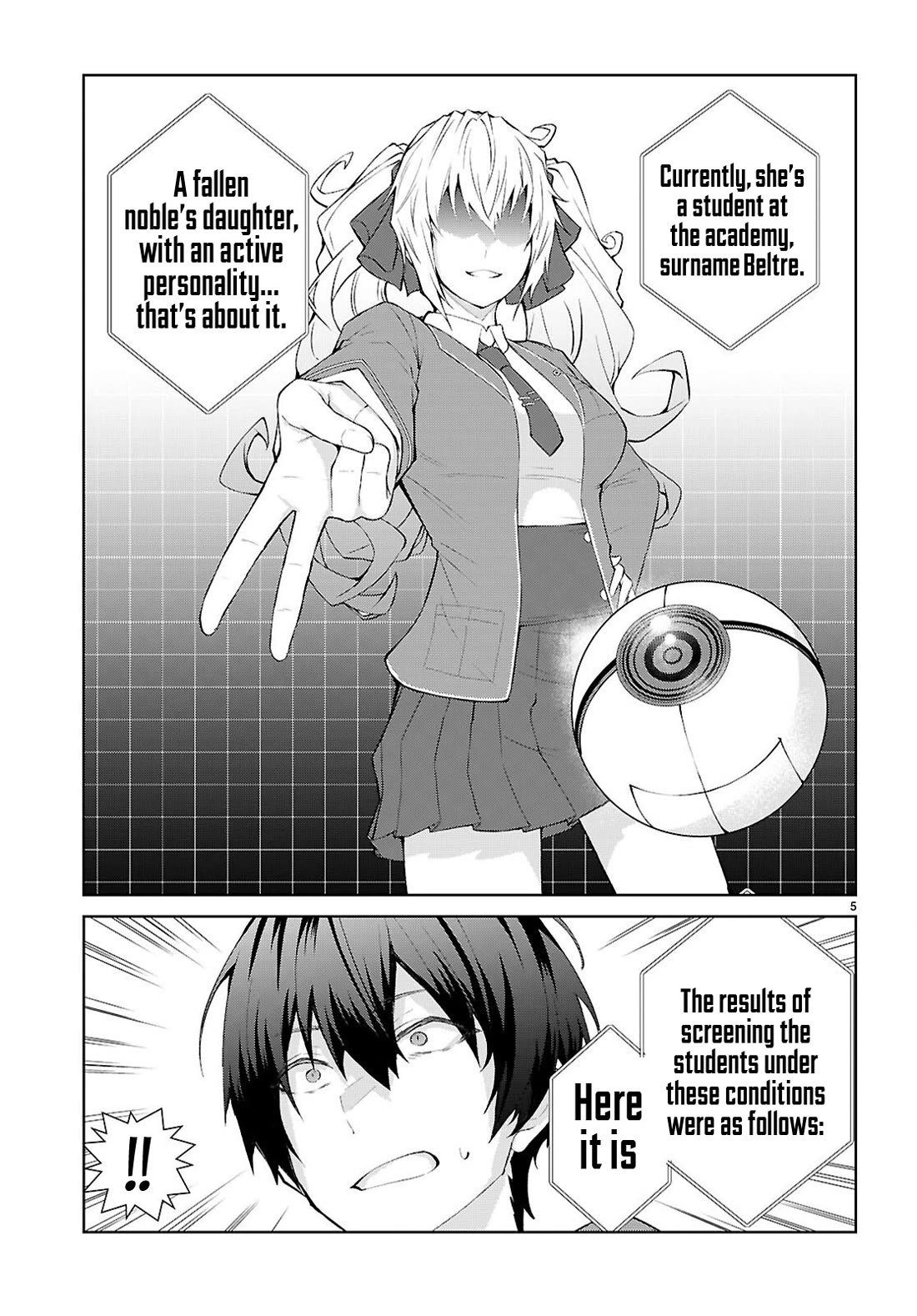 Otome Game Sekai wa Mob ni Kibishii Sekai Desu chapter 70 page 6