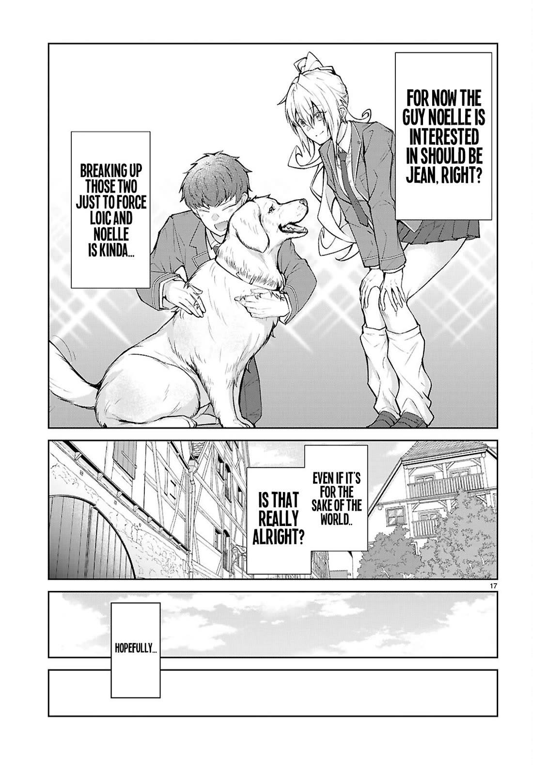 Otome Game Sekai wa Mob ni Kibishii Sekai Desu chapter 72 page 17