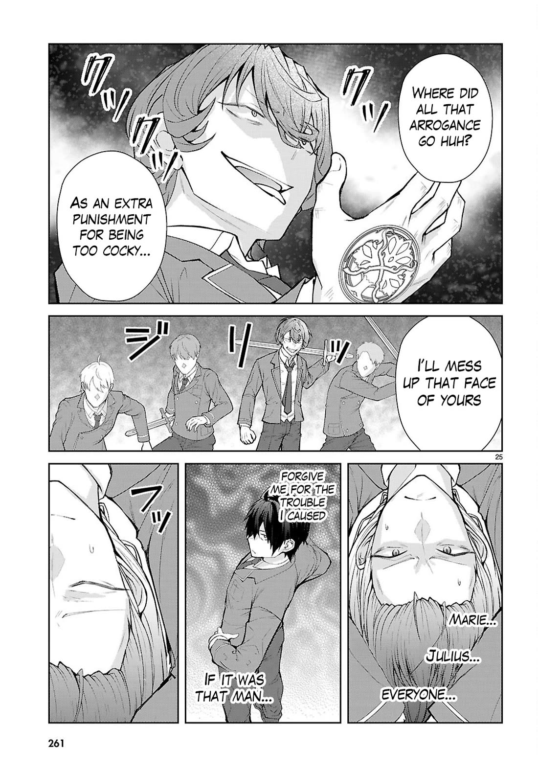 Otome Game Sekai wa Mob ni Kibishii Sekai Desu chapter 72 page 25