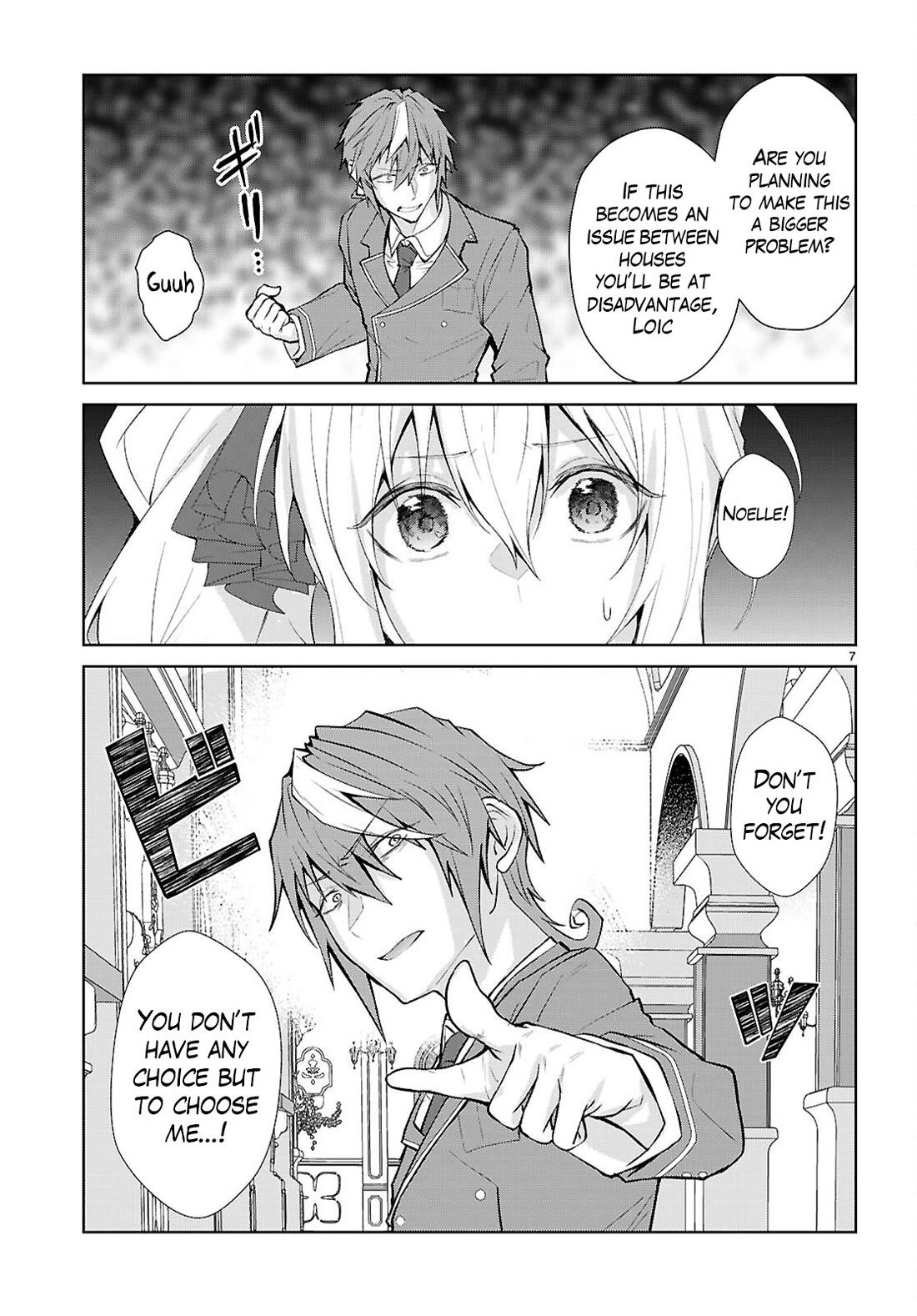 Otome Game Sekai wa Mob ni Kibishii Sekai Desu chapter 72 page 7