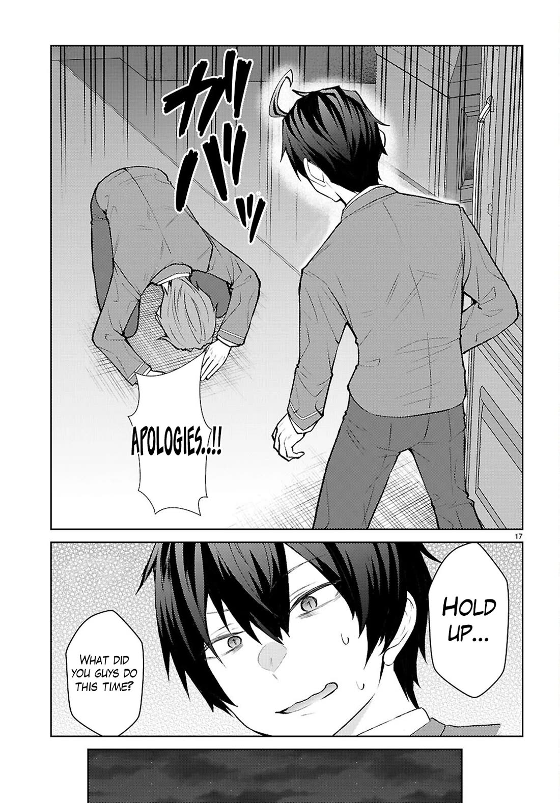 Otome Game Sekai wa Mob ni Kibishii Sekai Desu chapter 73 page 18