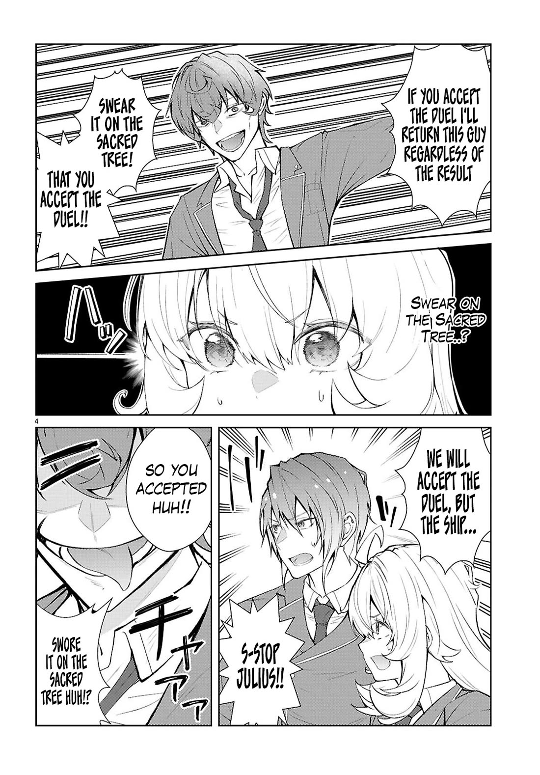 Otome Game Sekai wa Mob ni Kibishii Sekai Desu chapter 73 page 5