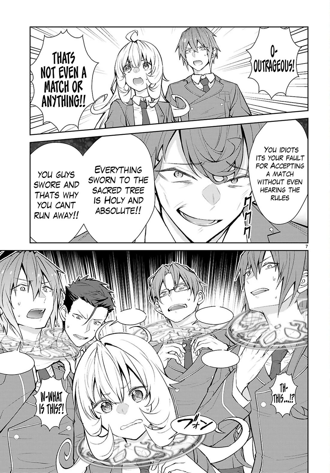 Otome Game Sekai wa Mob ni Kibishii Sekai Desu chapter 73 page 8