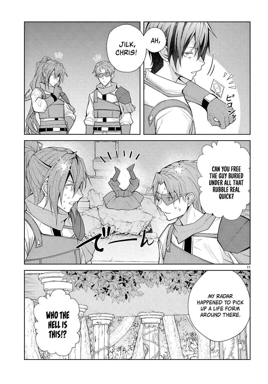 Otome Game Sekai wa Mob ni Kibishii Sekai Desu chapter 75 page 11