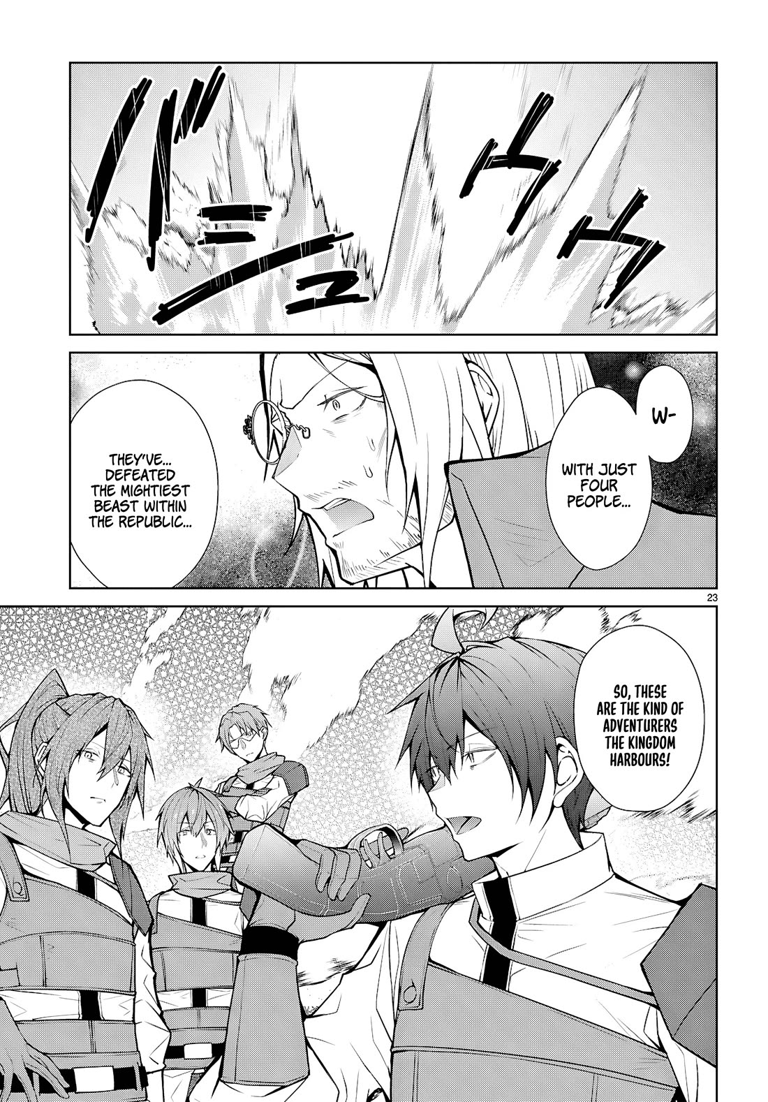 Otome Game Sekai wa Mob ni Kibishii Sekai Desu chapter 75 page 23