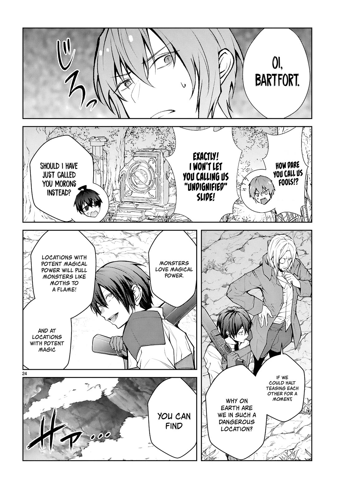 Otome Game Sekai wa Mob ni Kibishii Sekai Desu chapter 75 page 24