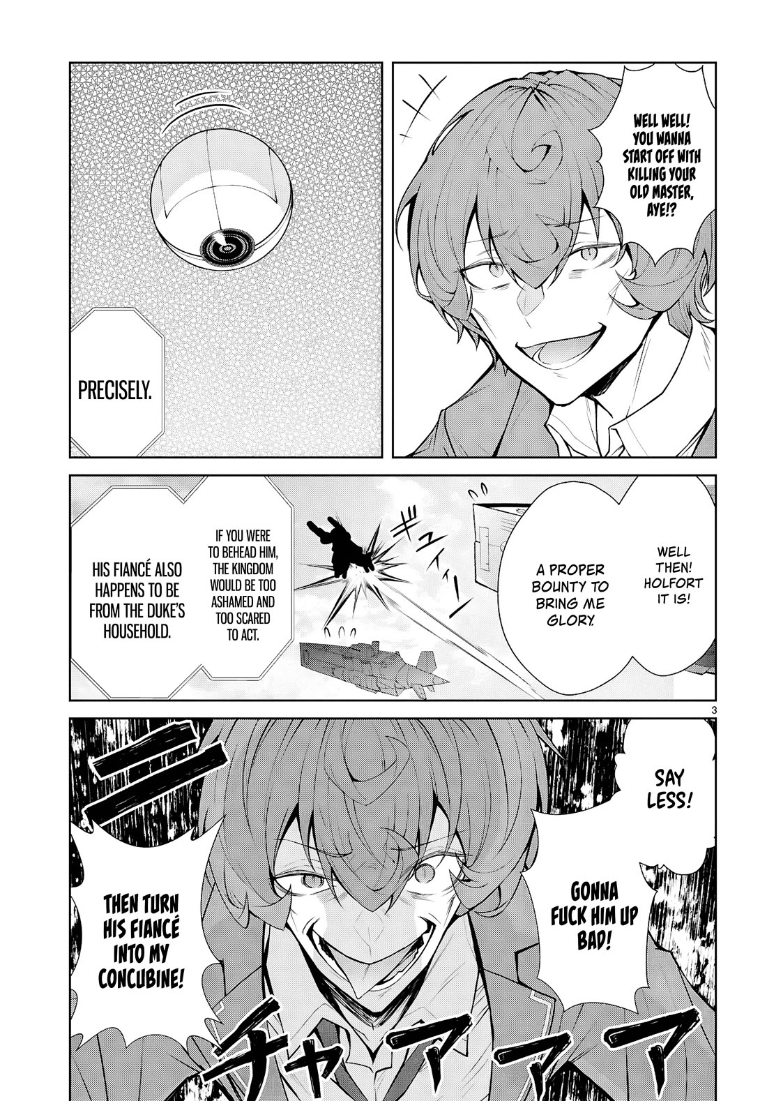 Otome Game Sekai wa Mob ni Kibishii Sekai Desu chapter 75 page 3