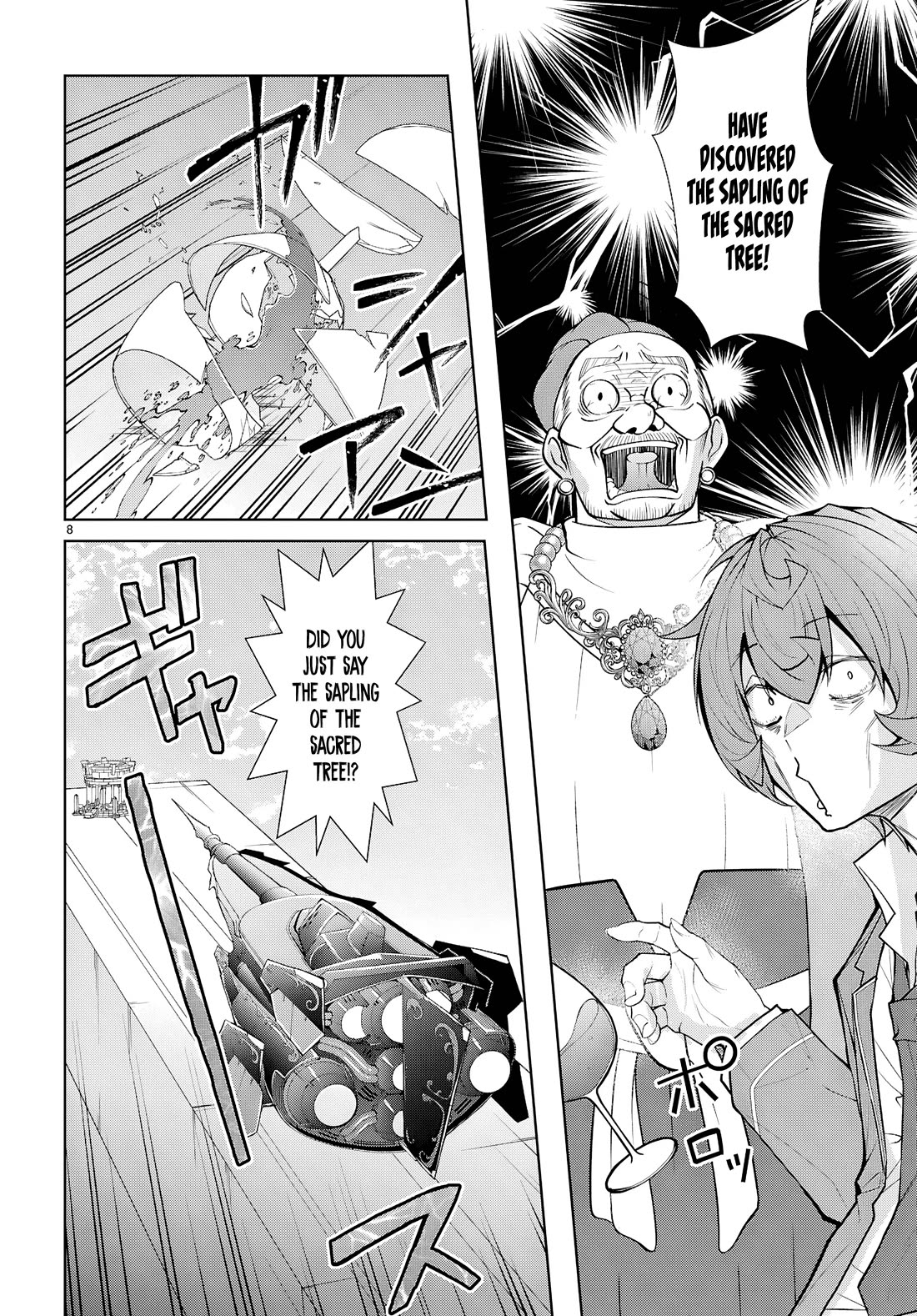 Otome Game Sekai wa Mob ni Kibishii Sekai Desu chapter 76 page 8