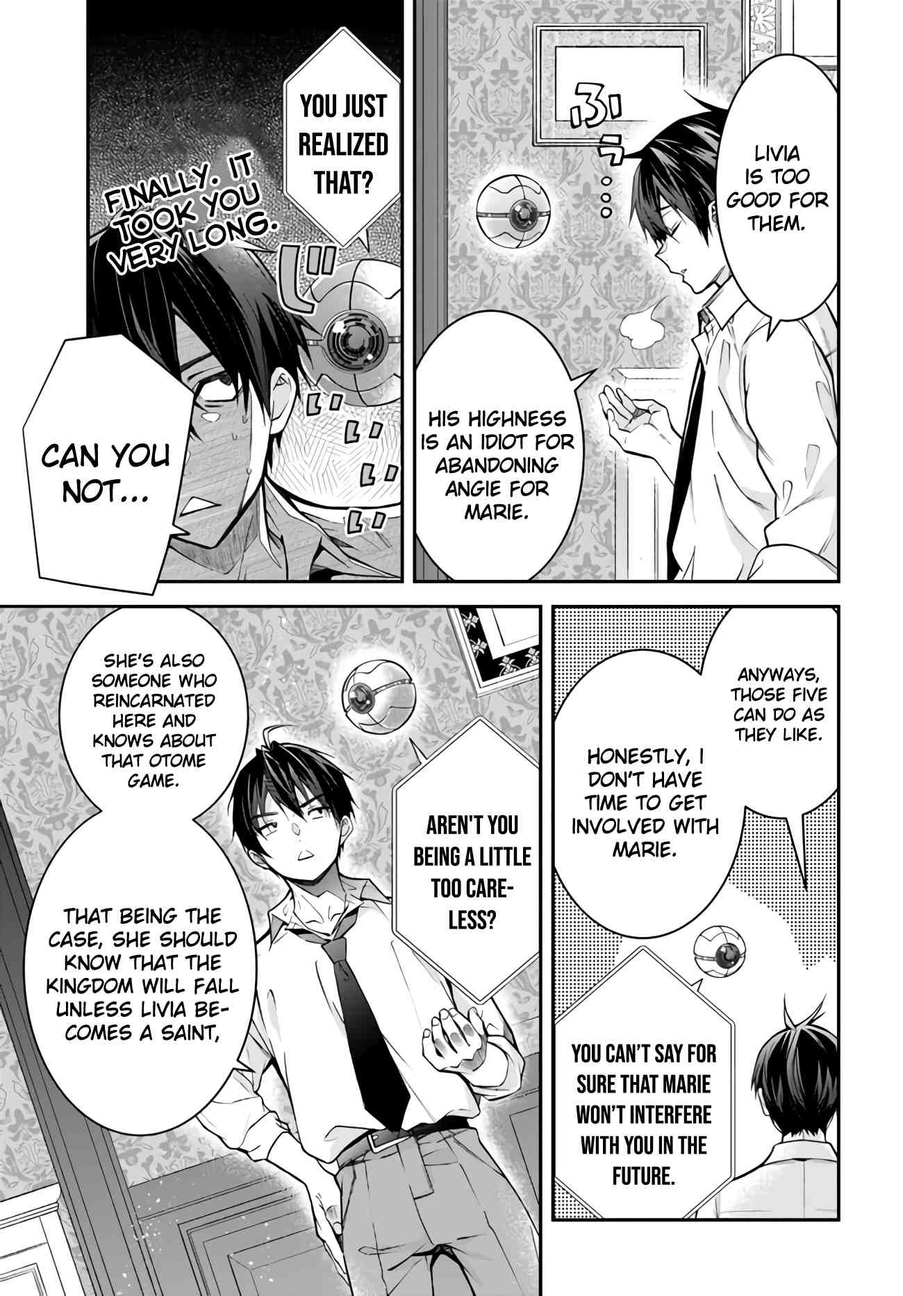 Otomege Sekai wa Mob ni Kibishii Sekai desu chapter 37 page 19