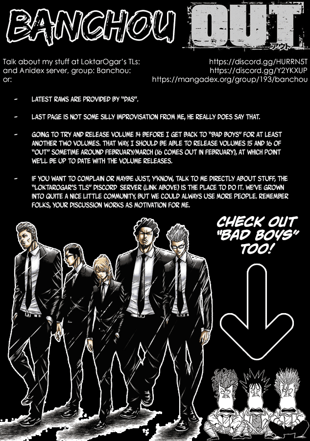 Out (Makoto Mizuta) chapter 129 page 1