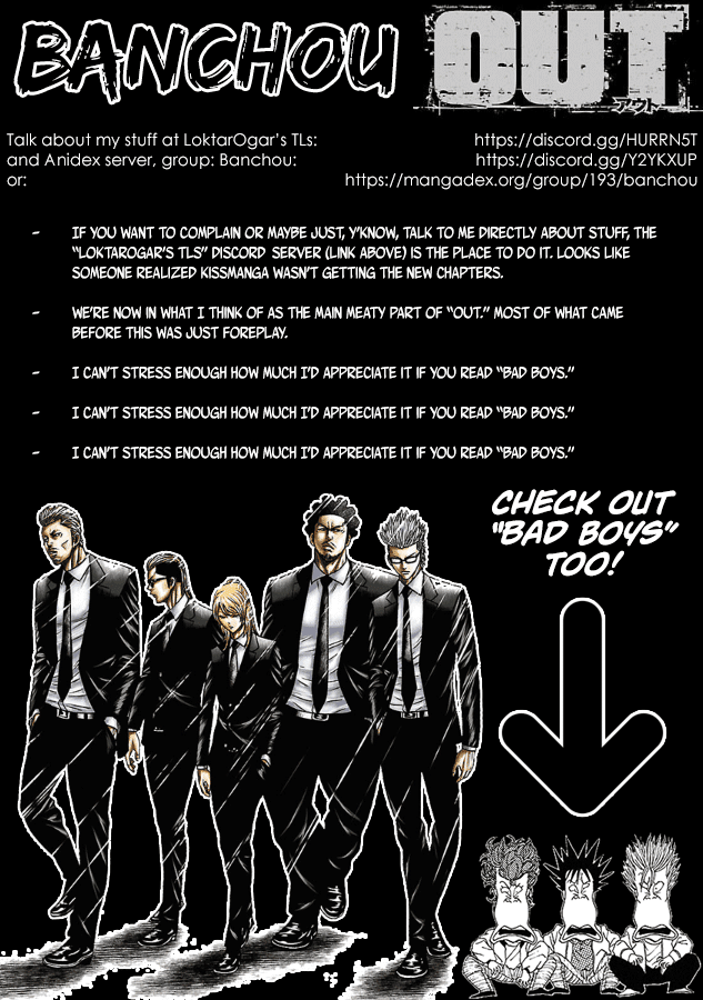 Out (Makoto Mizuta) chapter 84 page 1