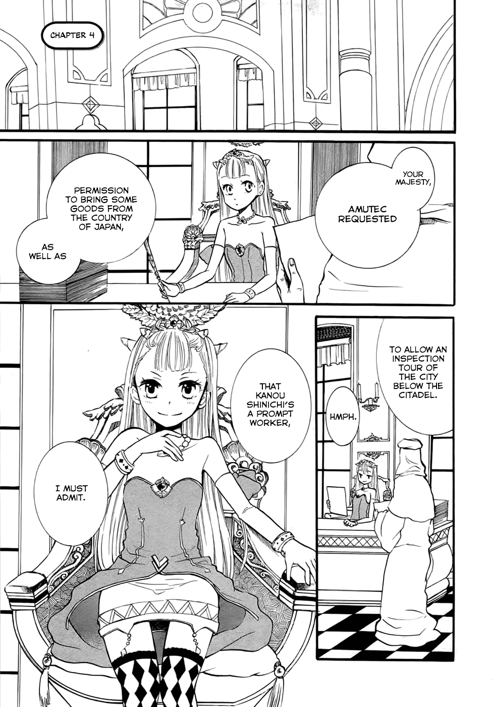 Outbreak Company - Moeru Shinryakusha chapter 4 page 1