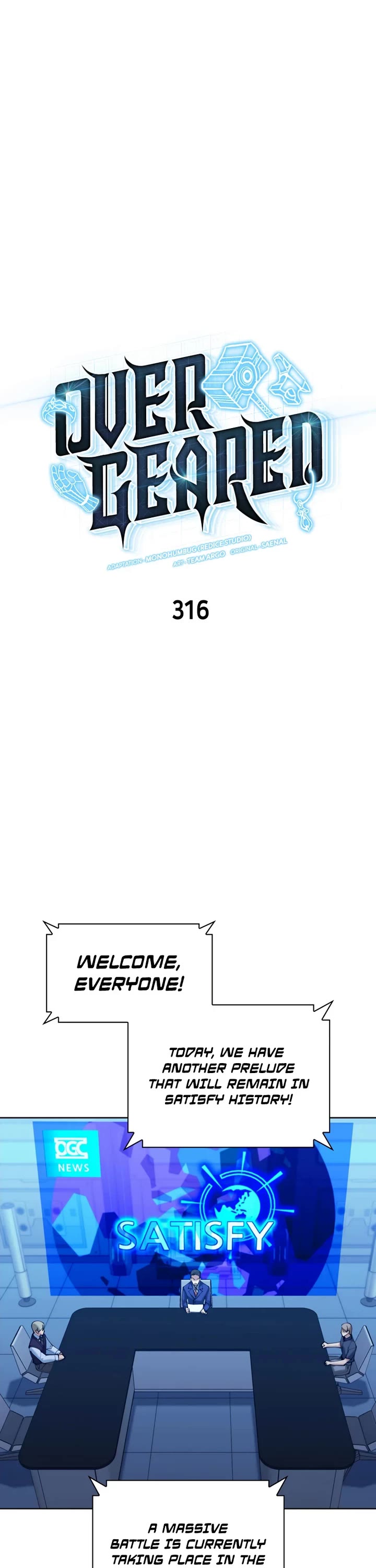 Overgeared (Team Argo) chapter 316 page 1